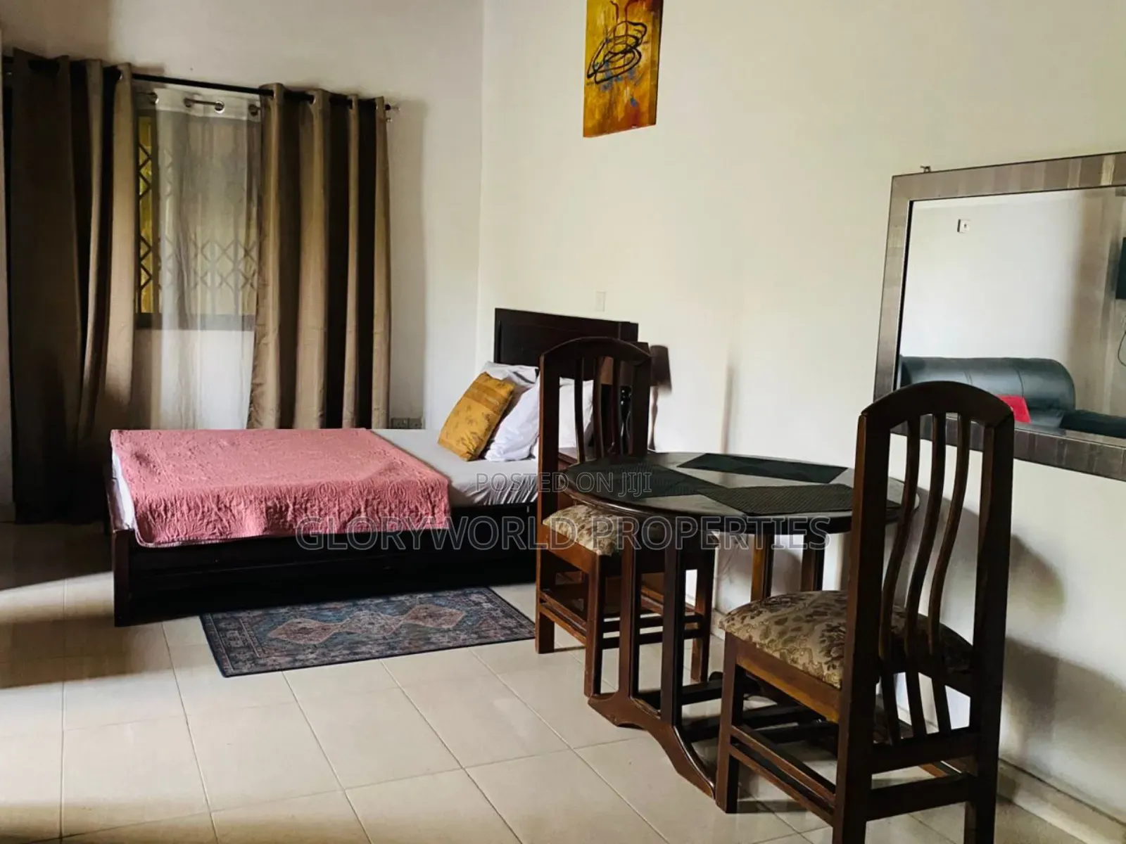 Spacious , Furnished Room at Spintex. (Ghc 550 a Day)
