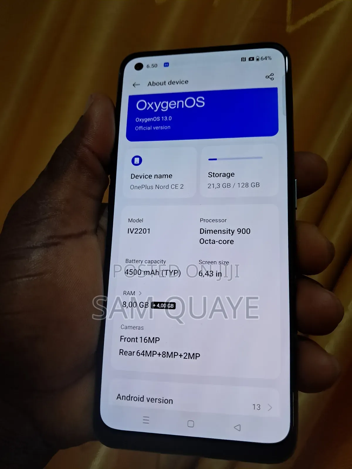 OnePlus Nord 2 128 GB Gray