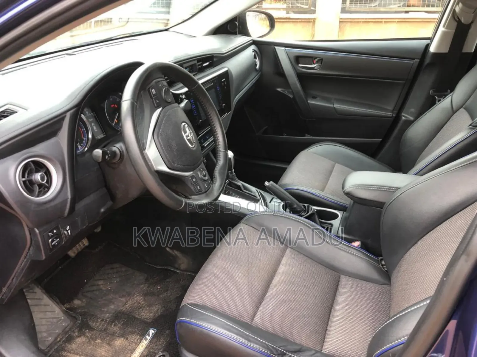 Toyota Corolla SE 4dr Sedan (1.8L 4cyl CVT) 2017 Blue