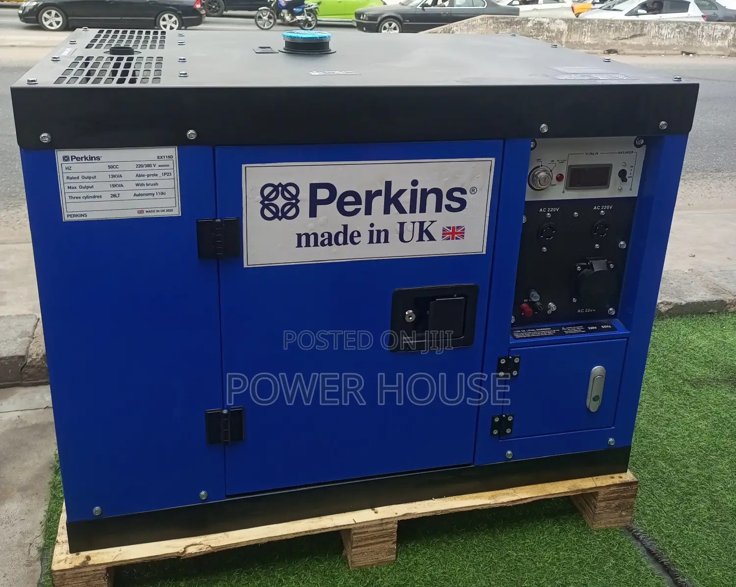 Veracious UK Generator 15kva Perkins Generator 16500w 230v