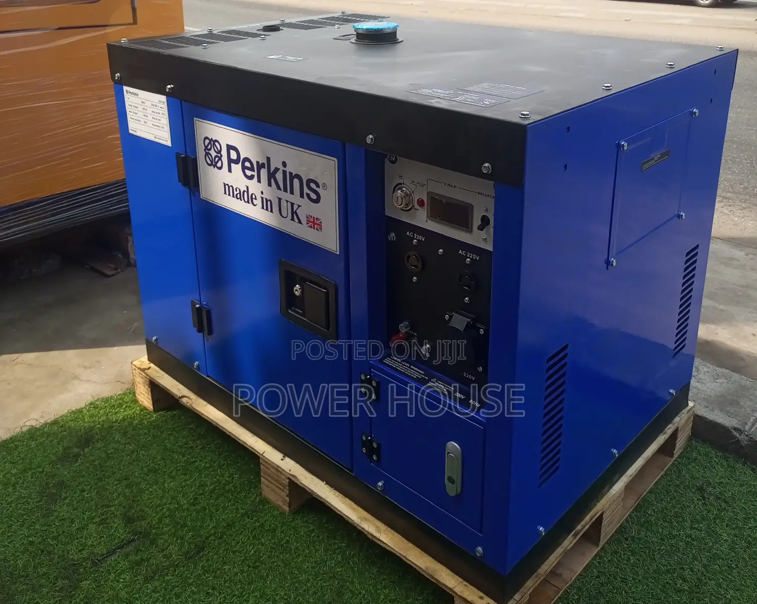 Uncut Perkins Generator 15kva 16500w 230v UK Generator