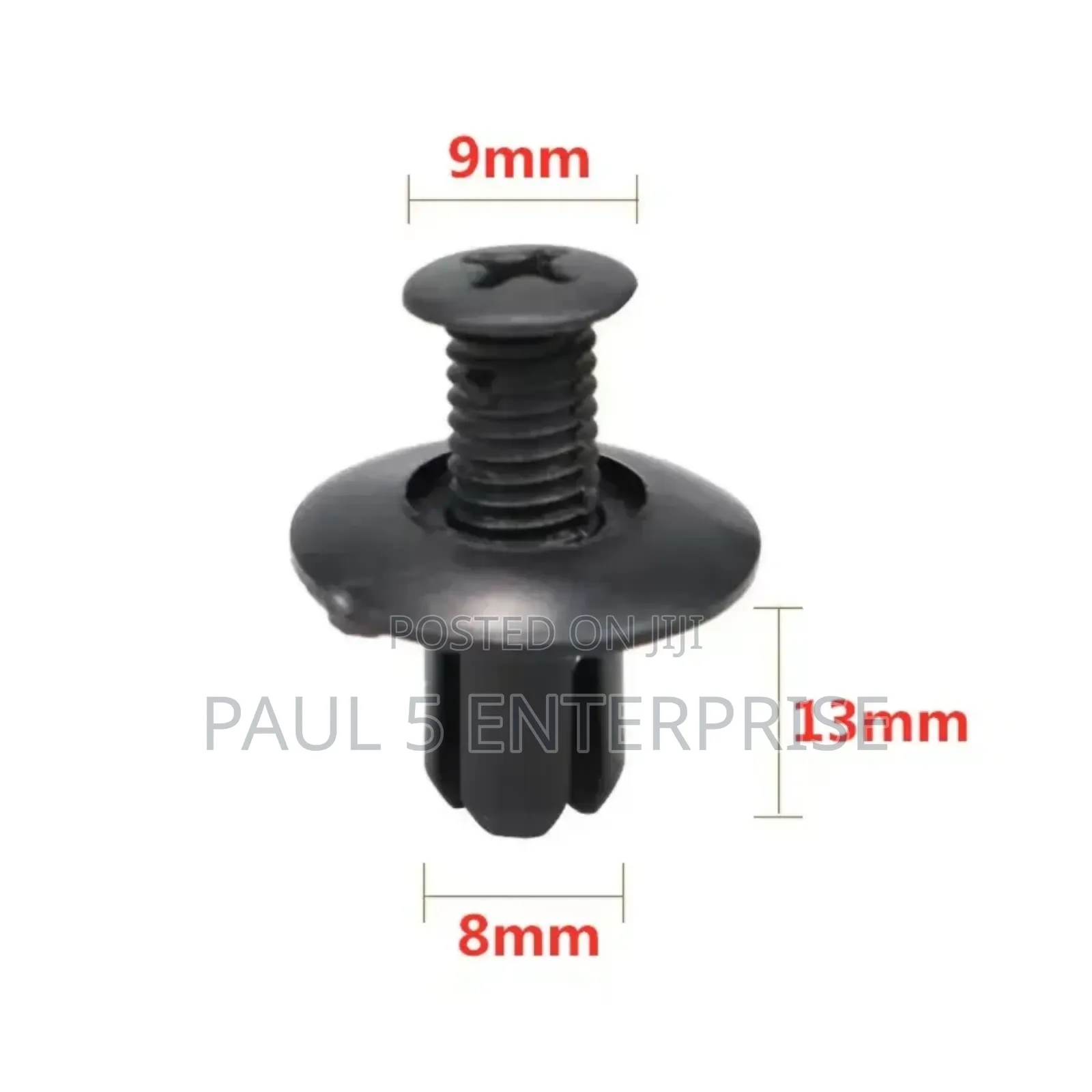 Wholesale Rubber Screw for Fixing Car Bumpers 200pic in Pack