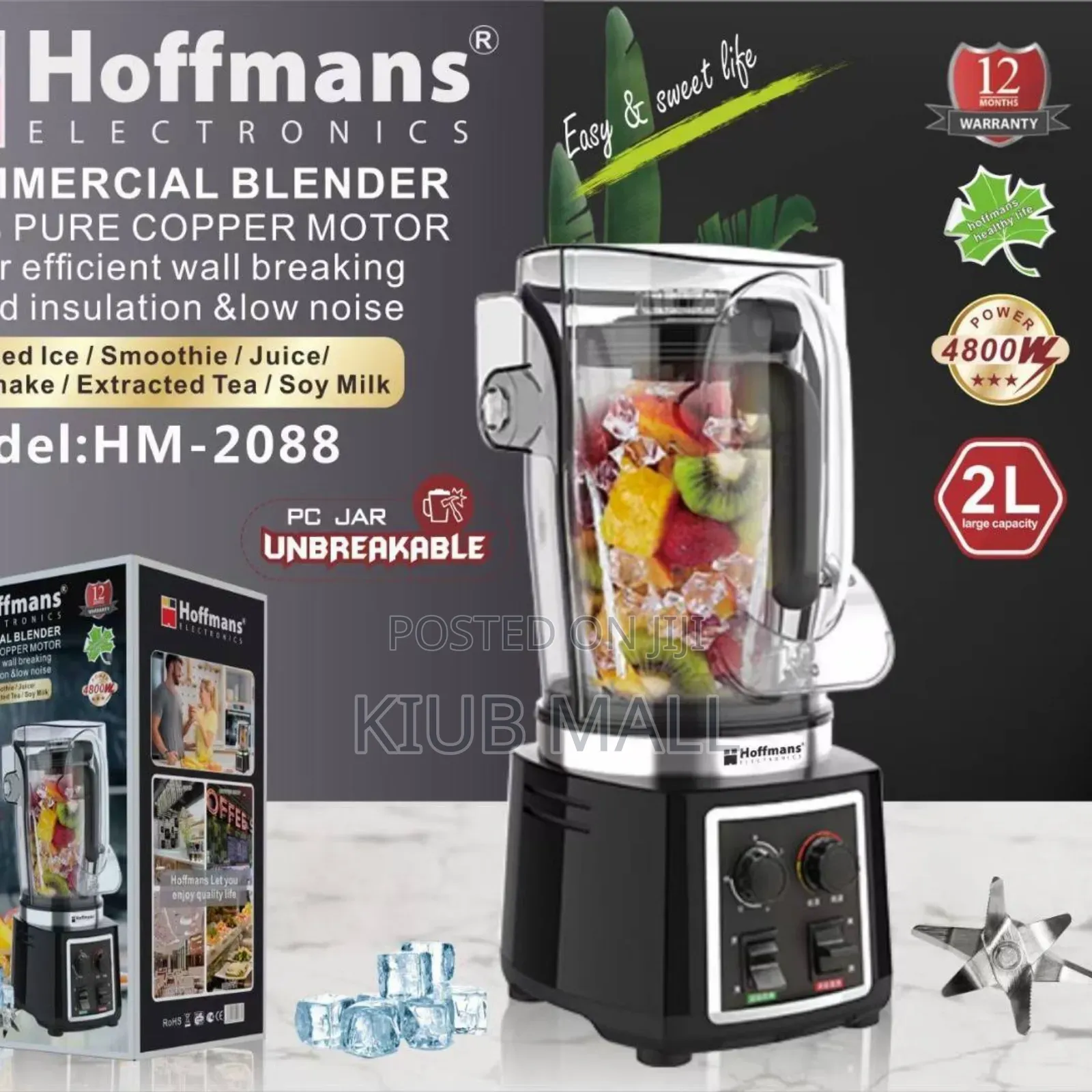 Hoffman Commercial Blender 2l