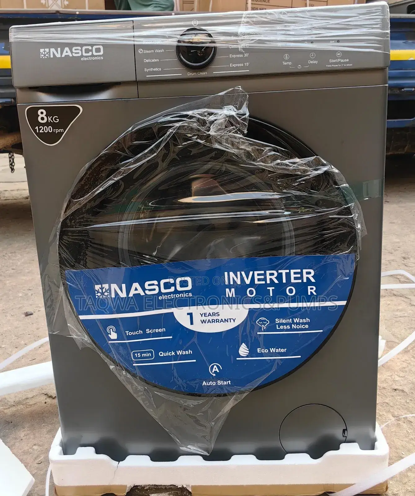Perfect Nasco Front Load - Washing Machine - 8kg