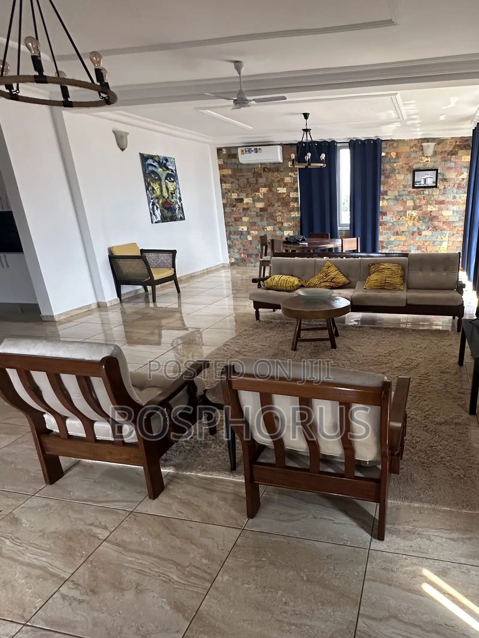 Furnished 2bdrm Apartment in Osu for rent