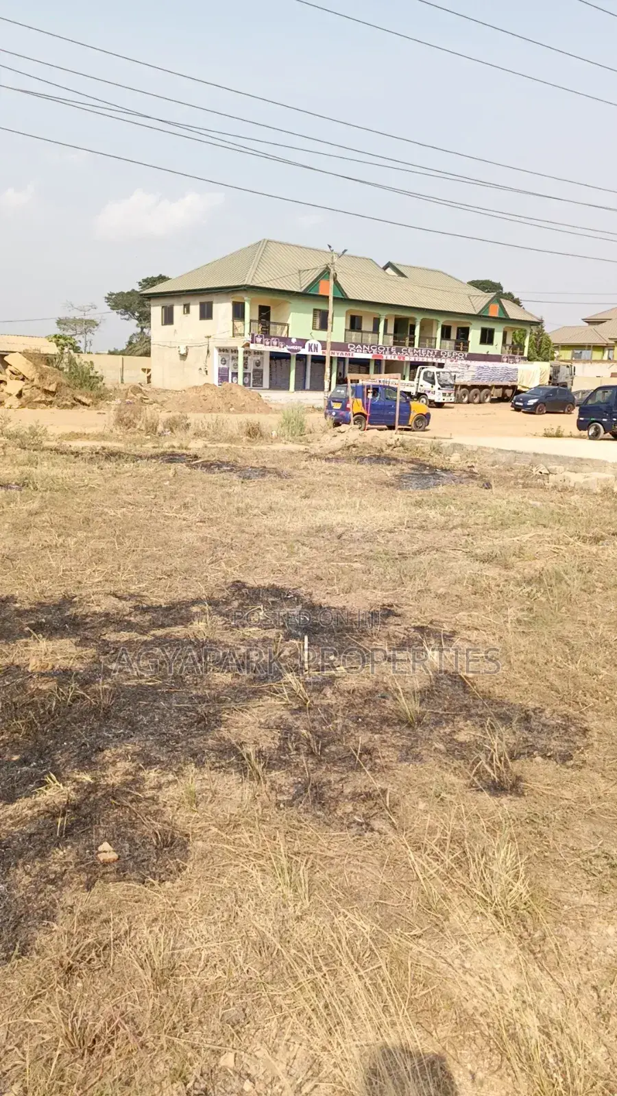 Road Side Land at Amasaman