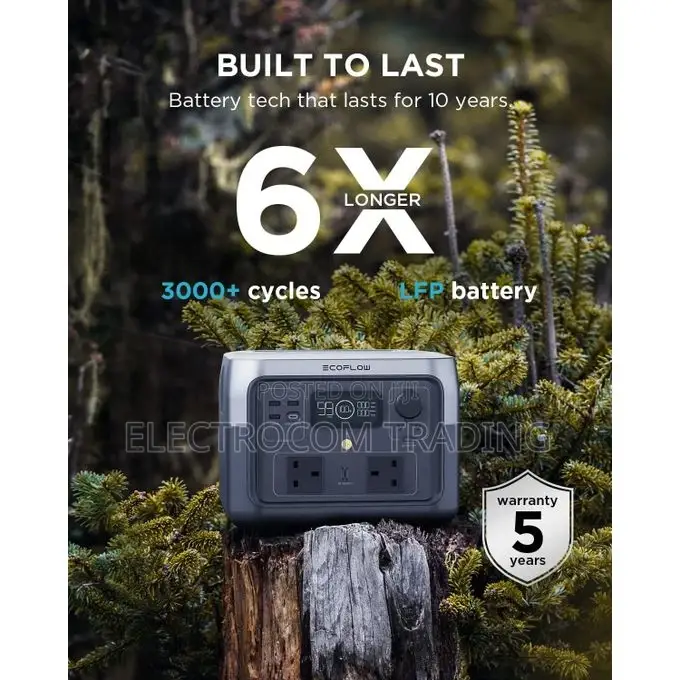 Ecoflow River 2 Max Power Station, 512wh, 500w, Uk Model