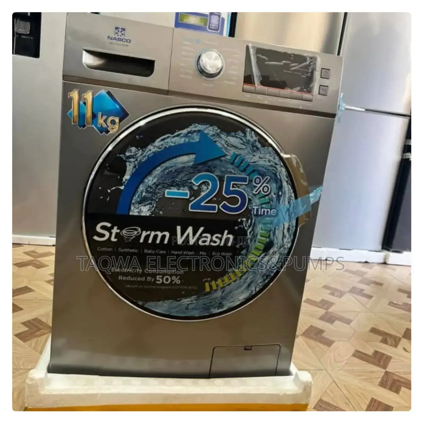 11kg Quality Nasco Front Load Washing Machine