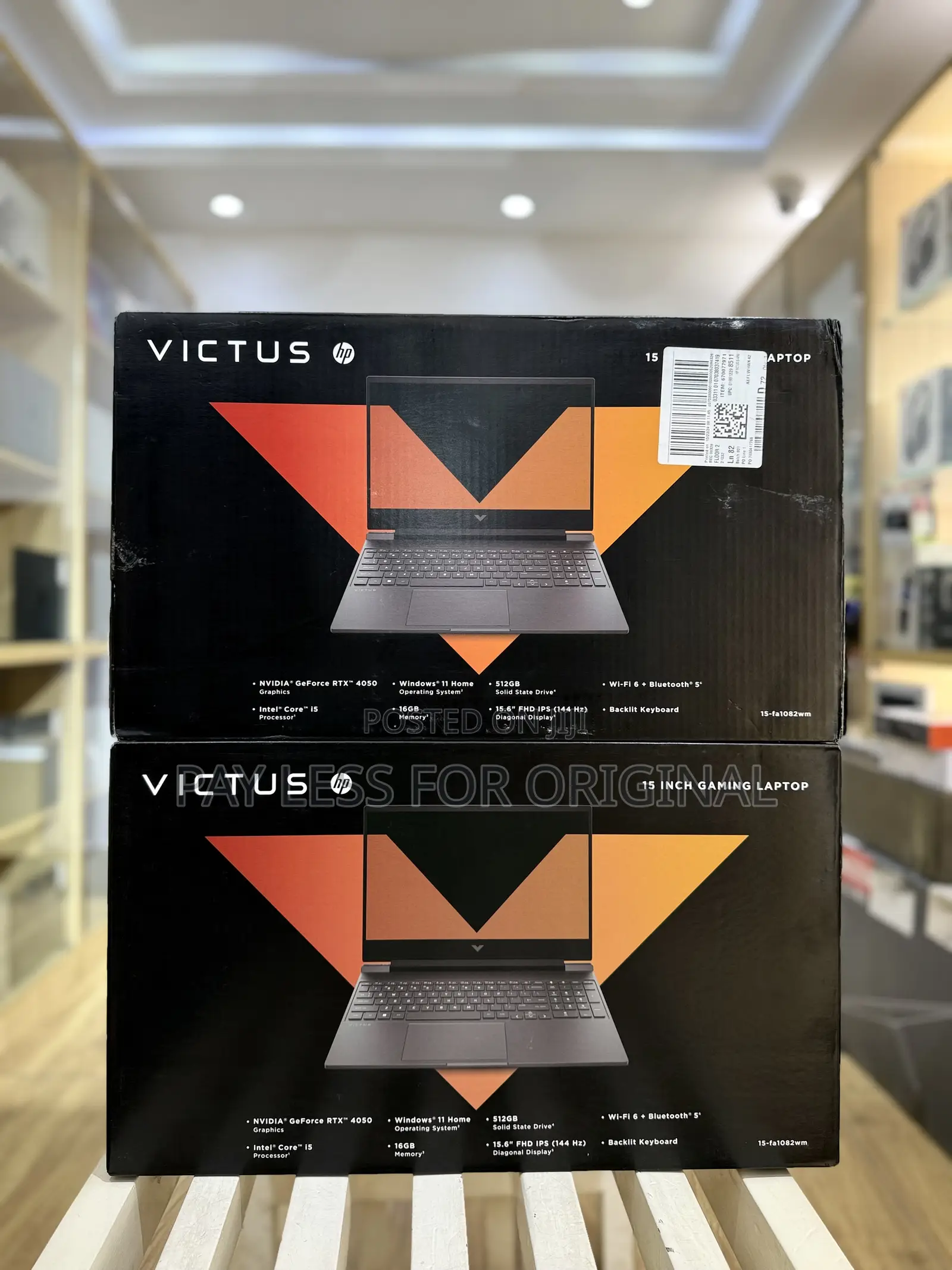 New Laptop HP Victus 15 16GB Intel Core i5 SSD 512GB