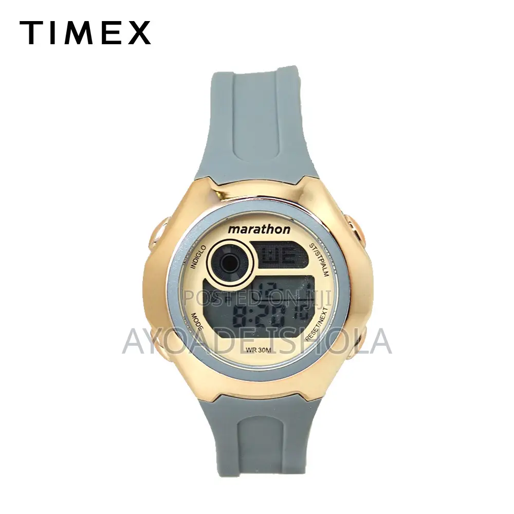 Timex Watch Grey Womens Digital Watch Marathon Tw5m33100