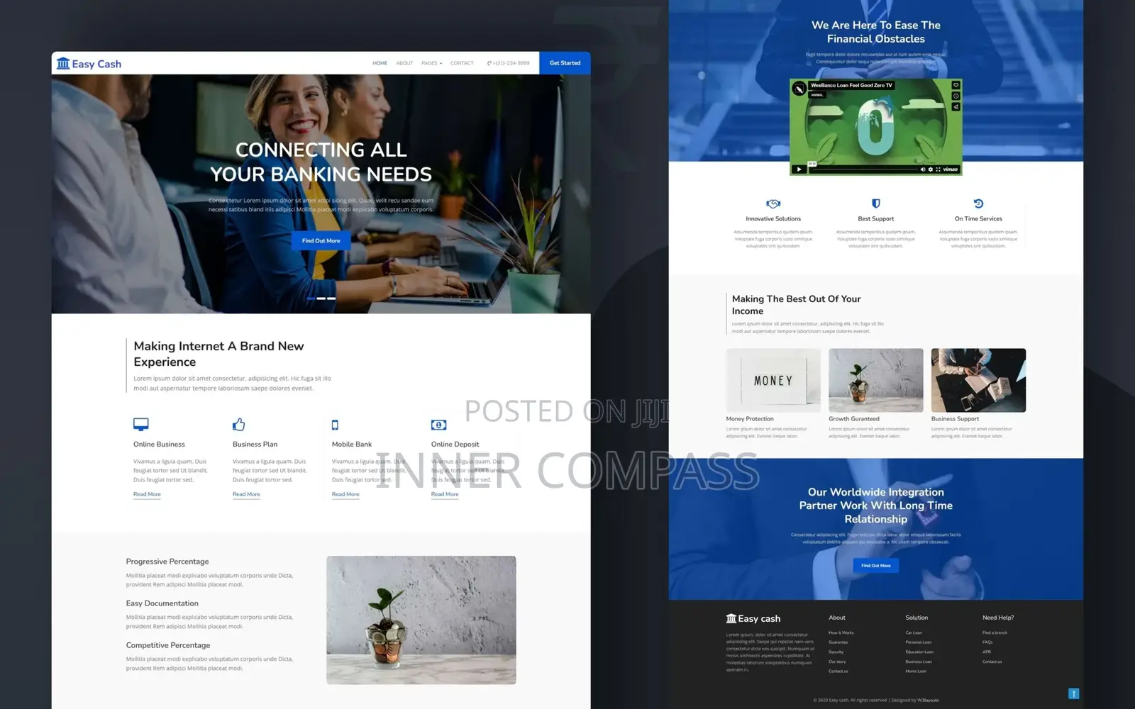 We Will Design Online Banking Website for You