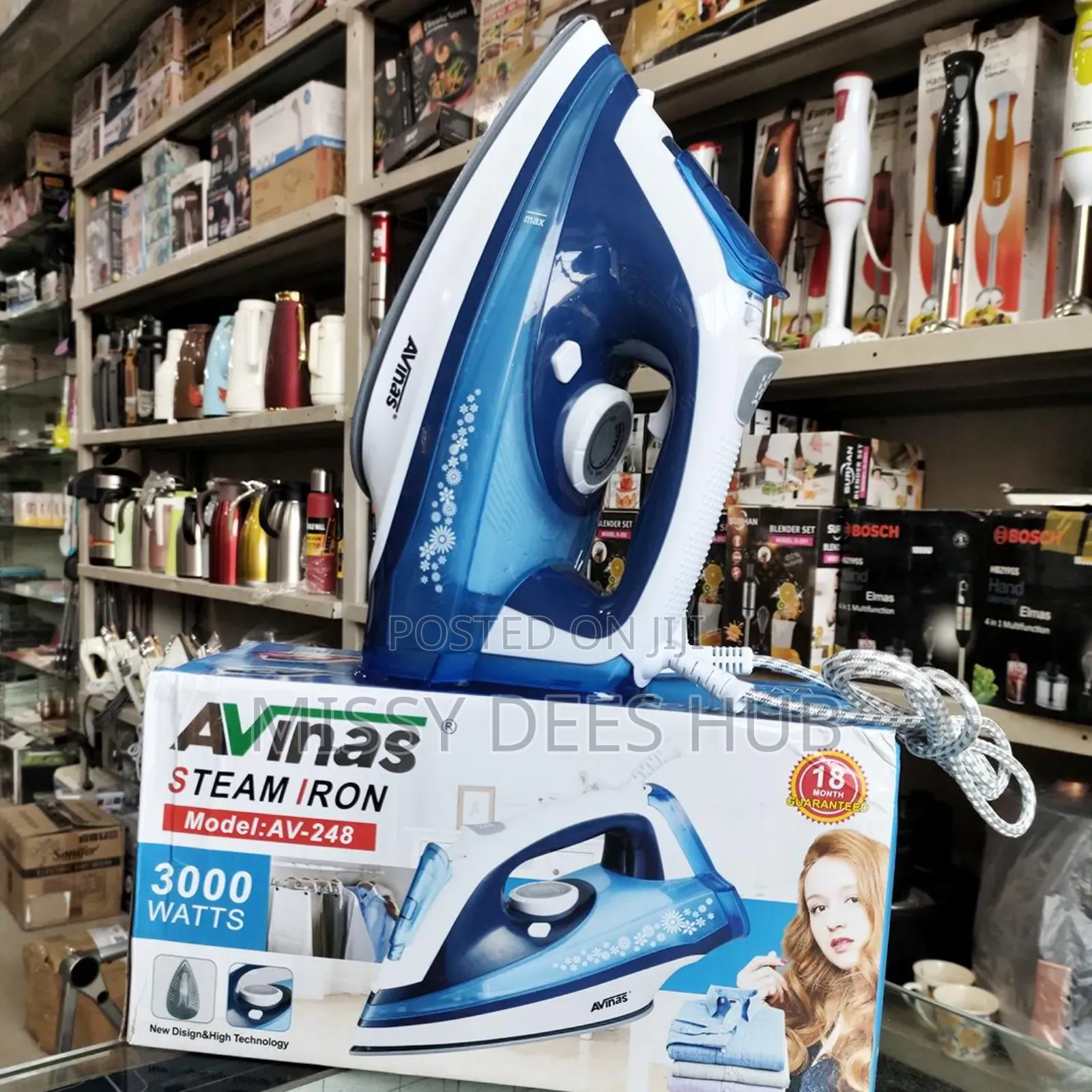 Steam Iron Avinas - AV 248