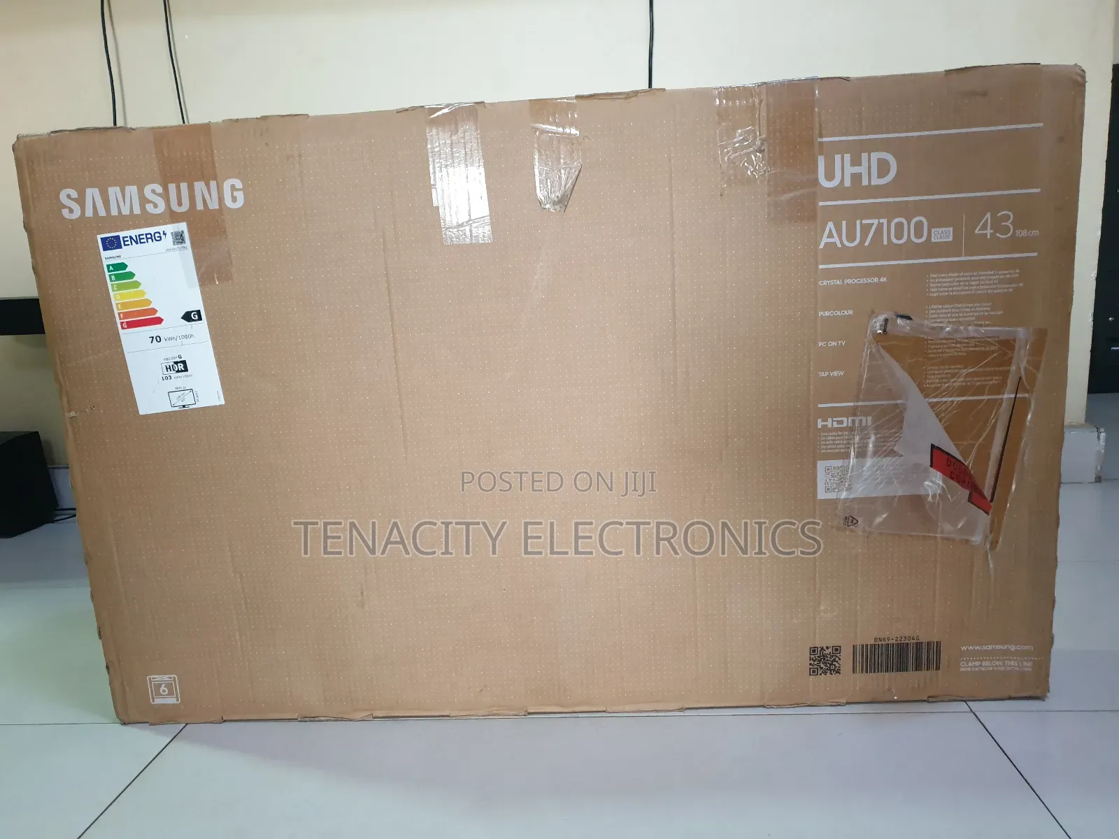 43"Crystal Uhd Samsung HDR Smart Satellite Tv