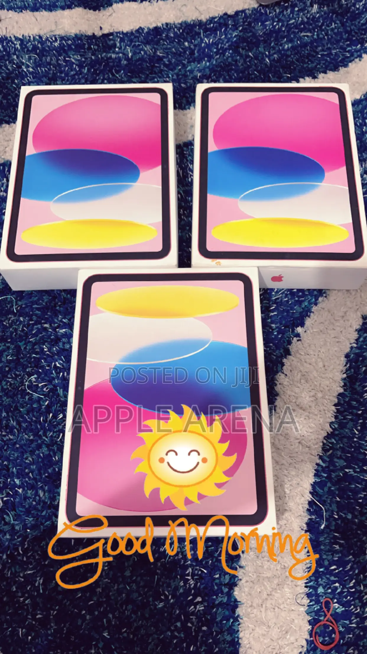 New Apple iPad (2022) 64 GB Pink