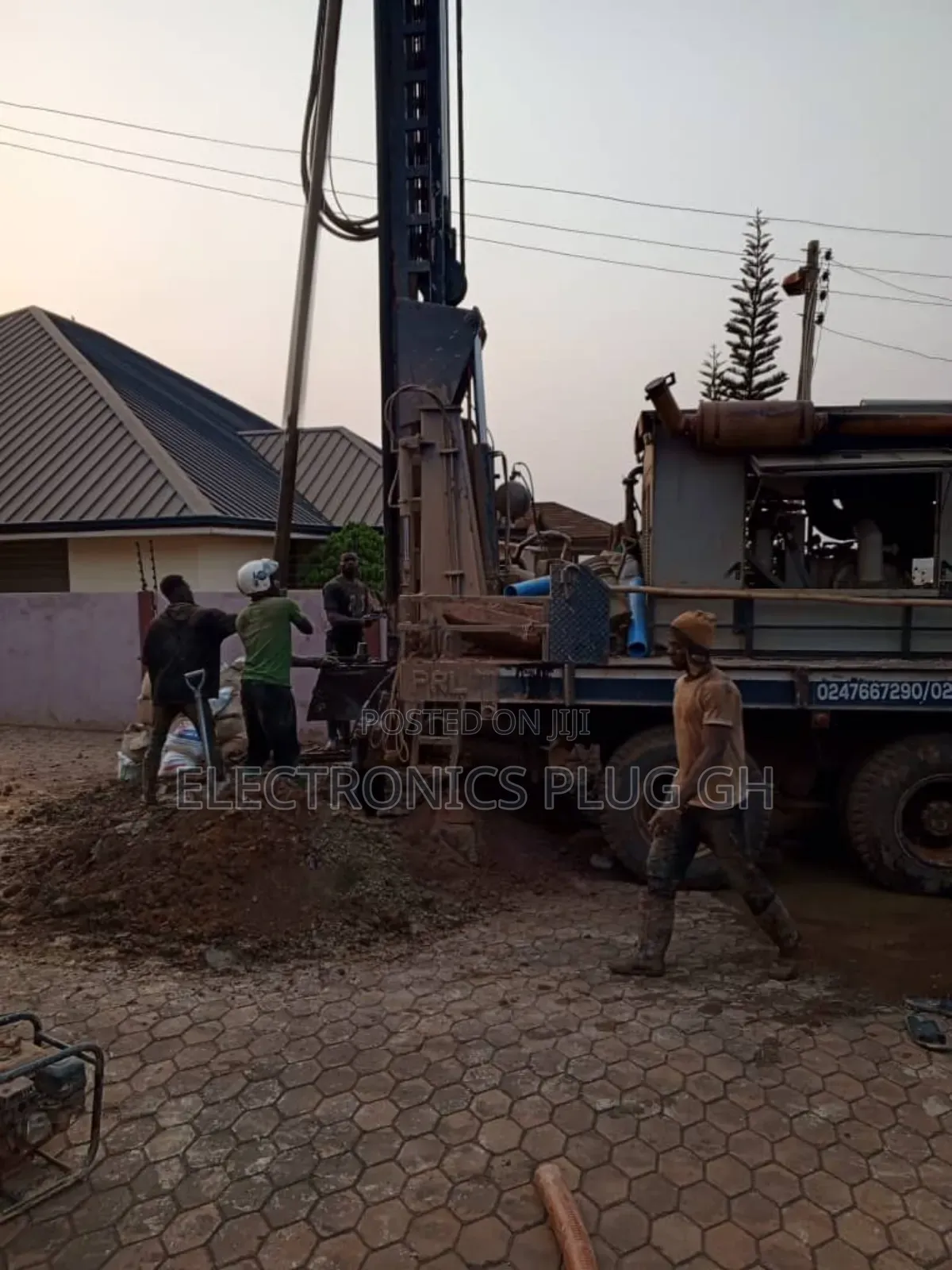 Borehole Drilling, Pump and Watertank Installation