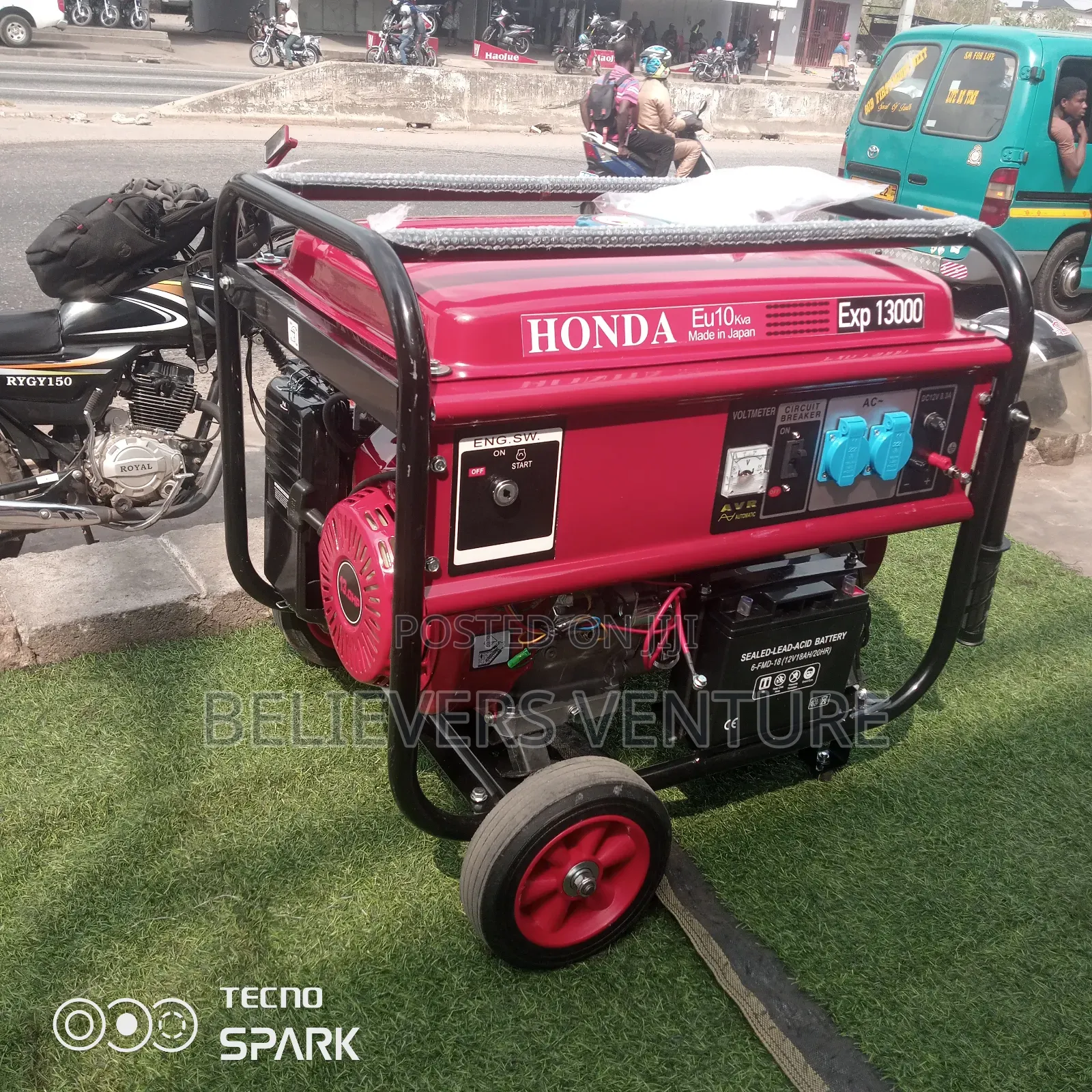 Amazing Flow Petrol Generator 13000w Honda Generator