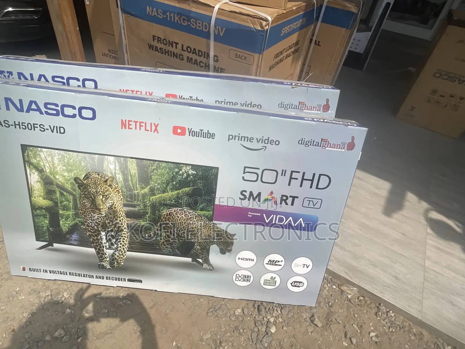 50inches Nasco UHD Smart Flat (NAS-J50FUS)