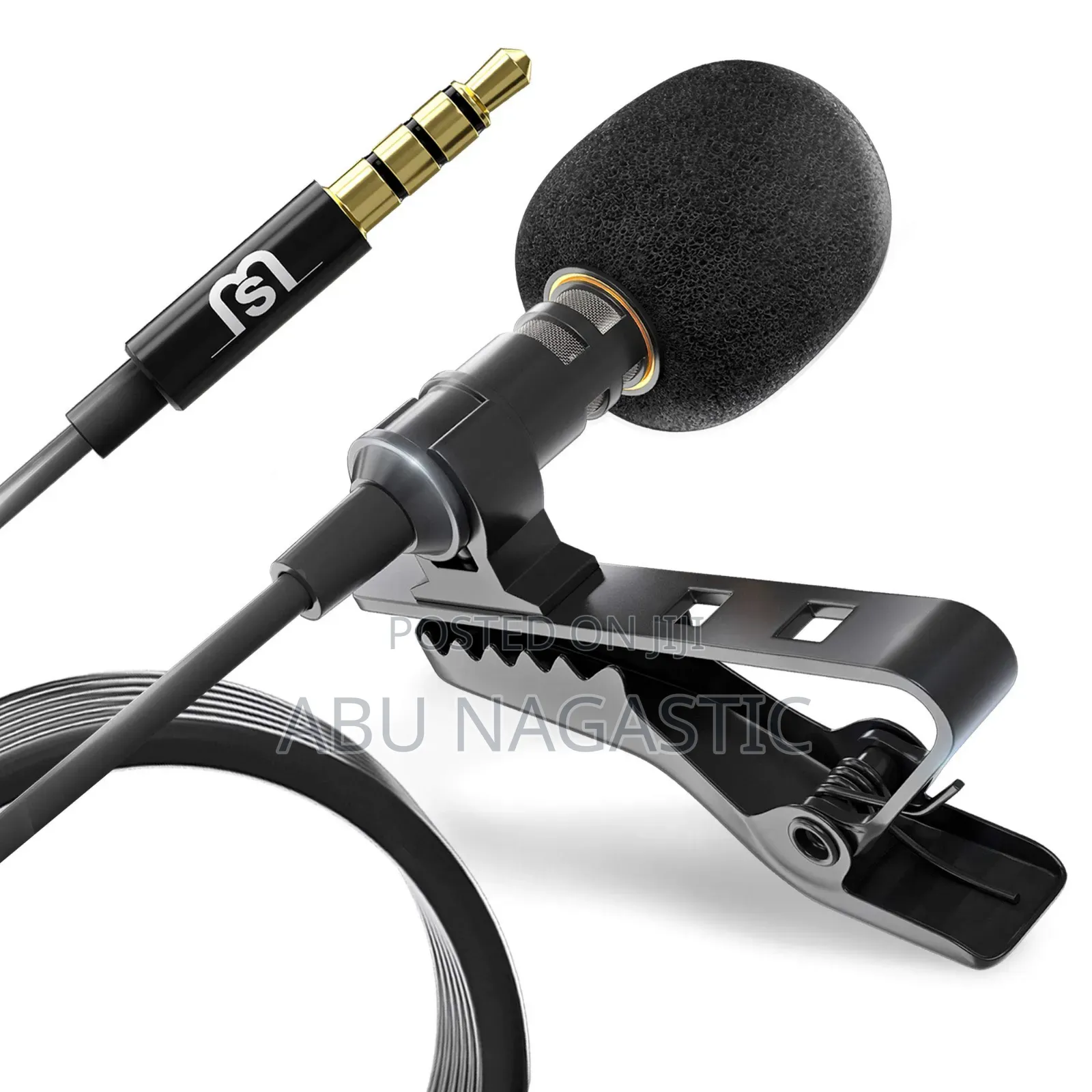 Brand New Lapel Lavalier Recording Phone Microphone