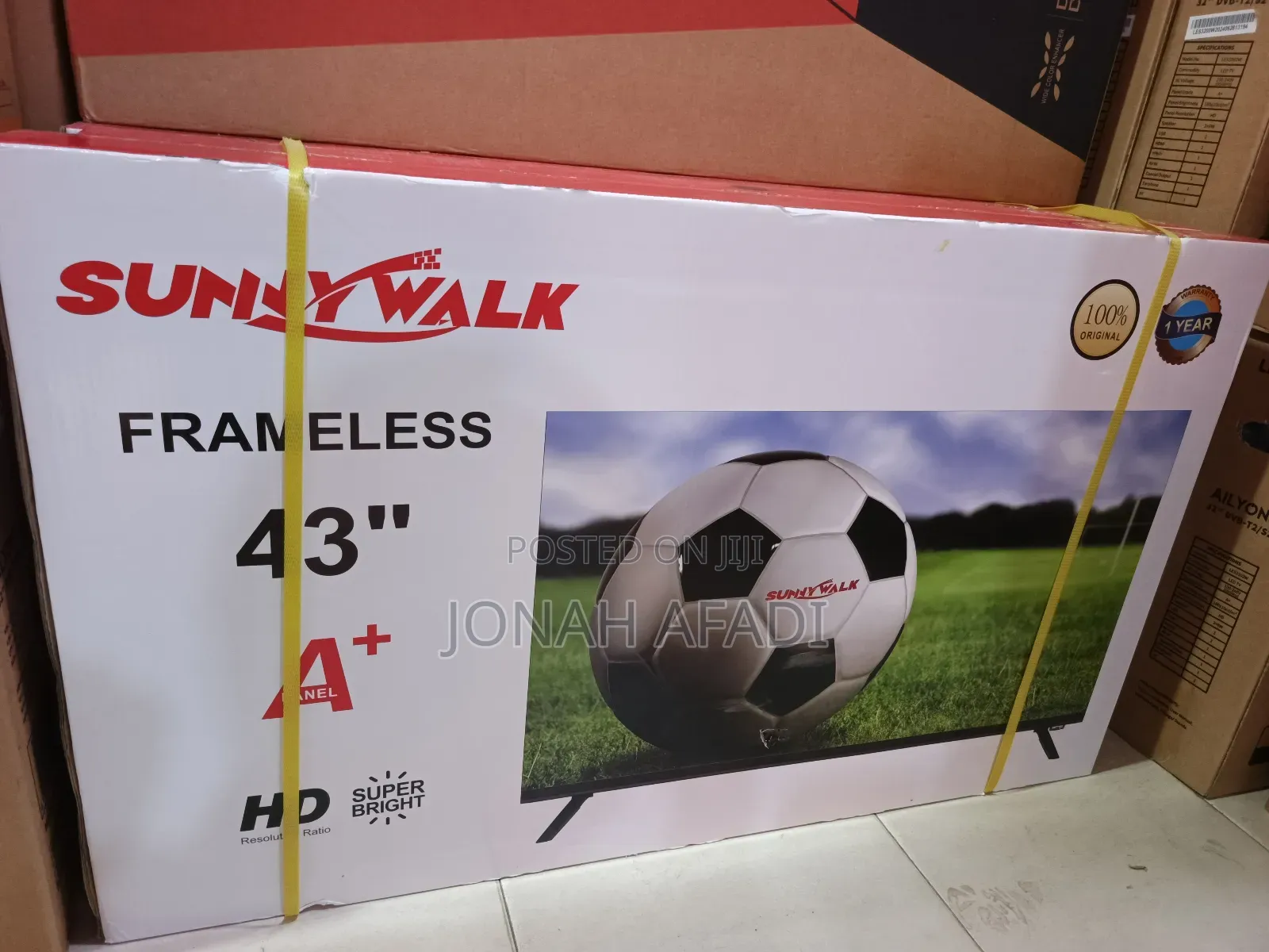 Sunnywalk 65′′ Uhd Android Smart Bezel-Less Tv