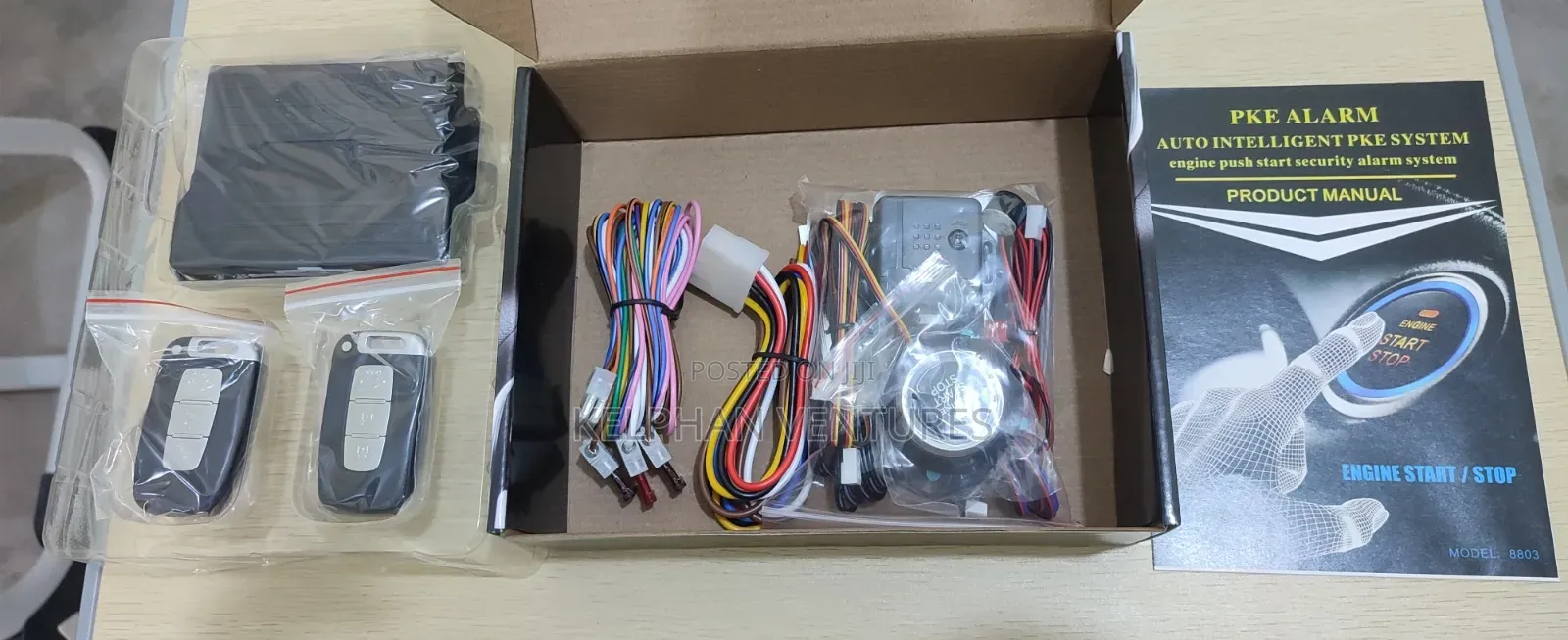 Keyless Push to Start System ( With Alarm )