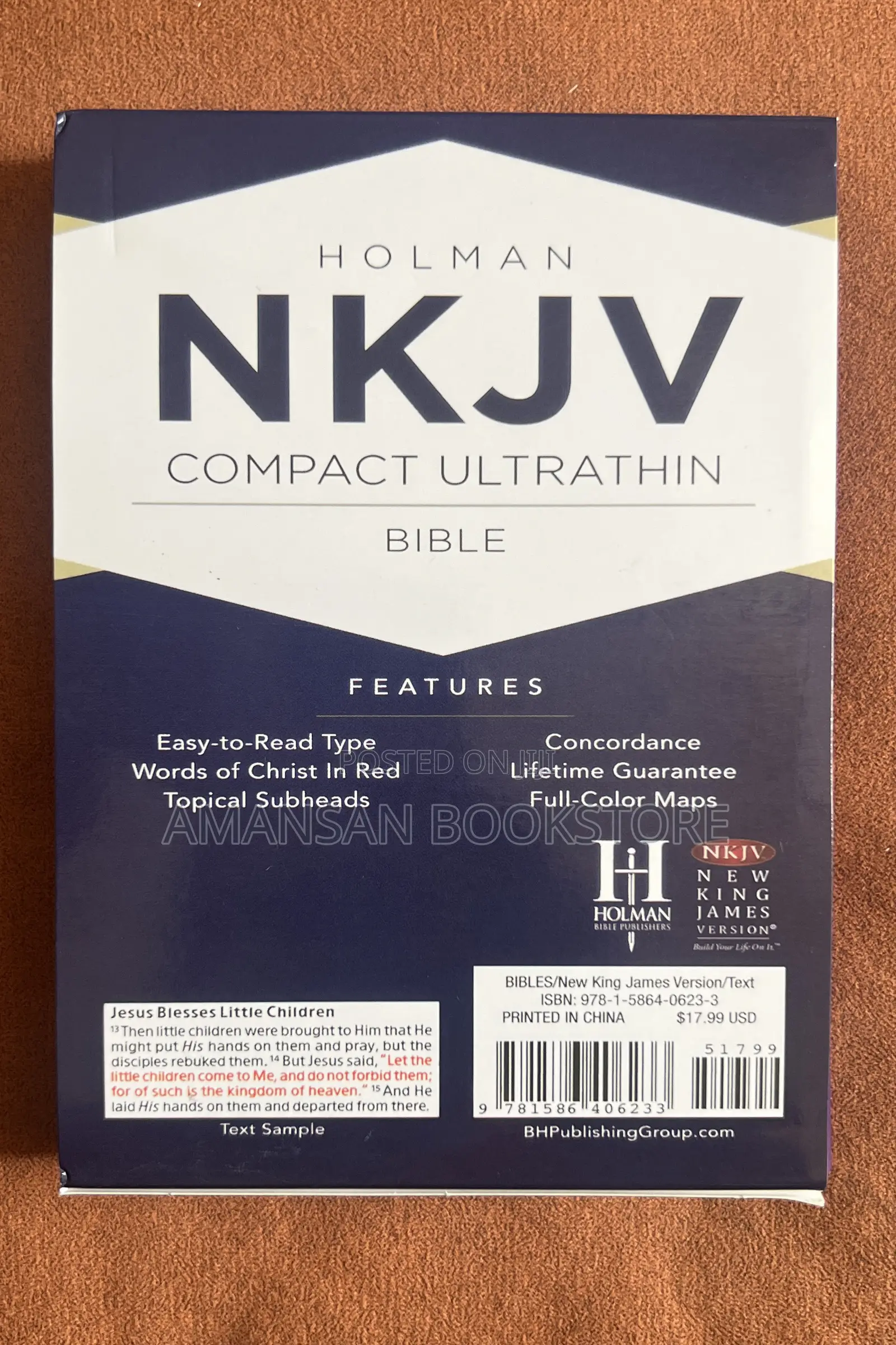 Holman NKJV Compact Ultrathin Bible (Small)
