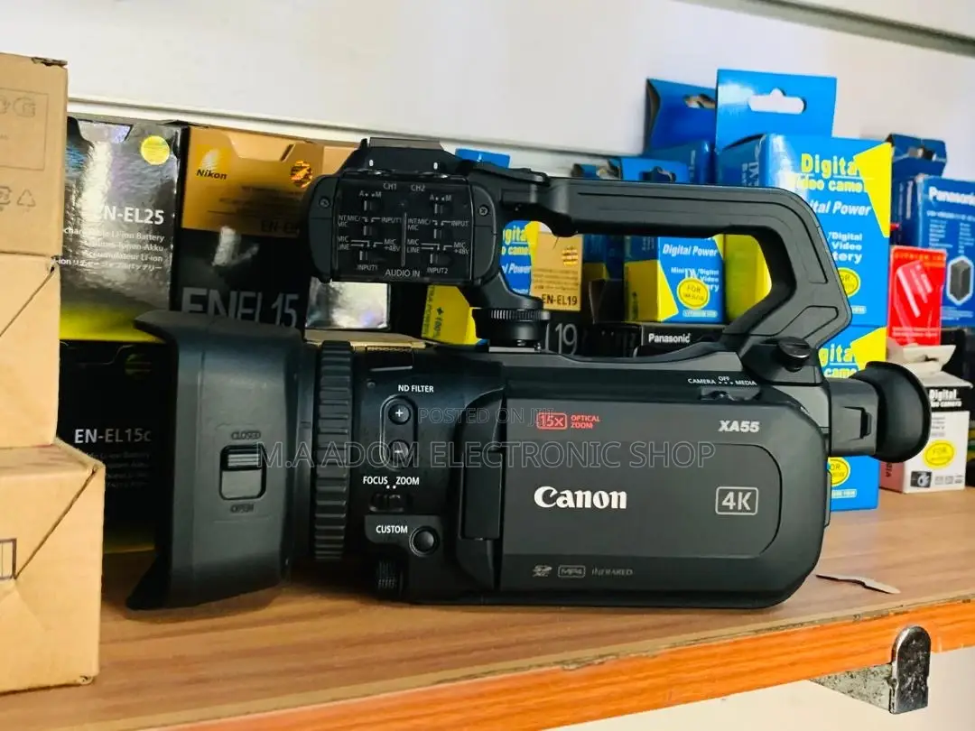 Canon Xa55 Uhd Camcorder Your Vision, Sharpened