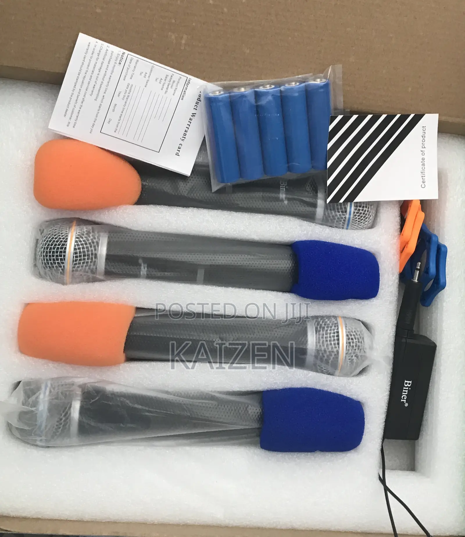 Wireless Microphone Set (4pcs)