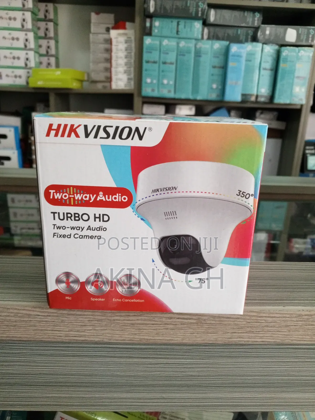 Hikvision 2mp Two Way Audio Colorvu Fixed Pt Analog Camera