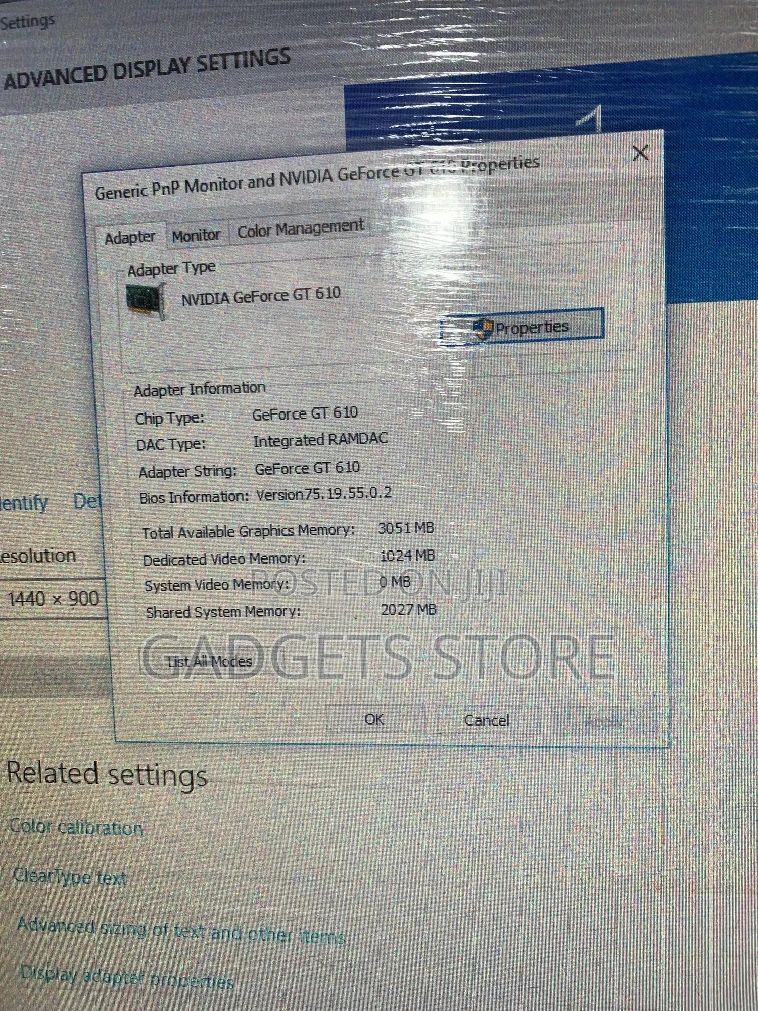 Desktop Computer Lenovo ThinkCentre 24 4GB Intel Core I3 HDD 500GB