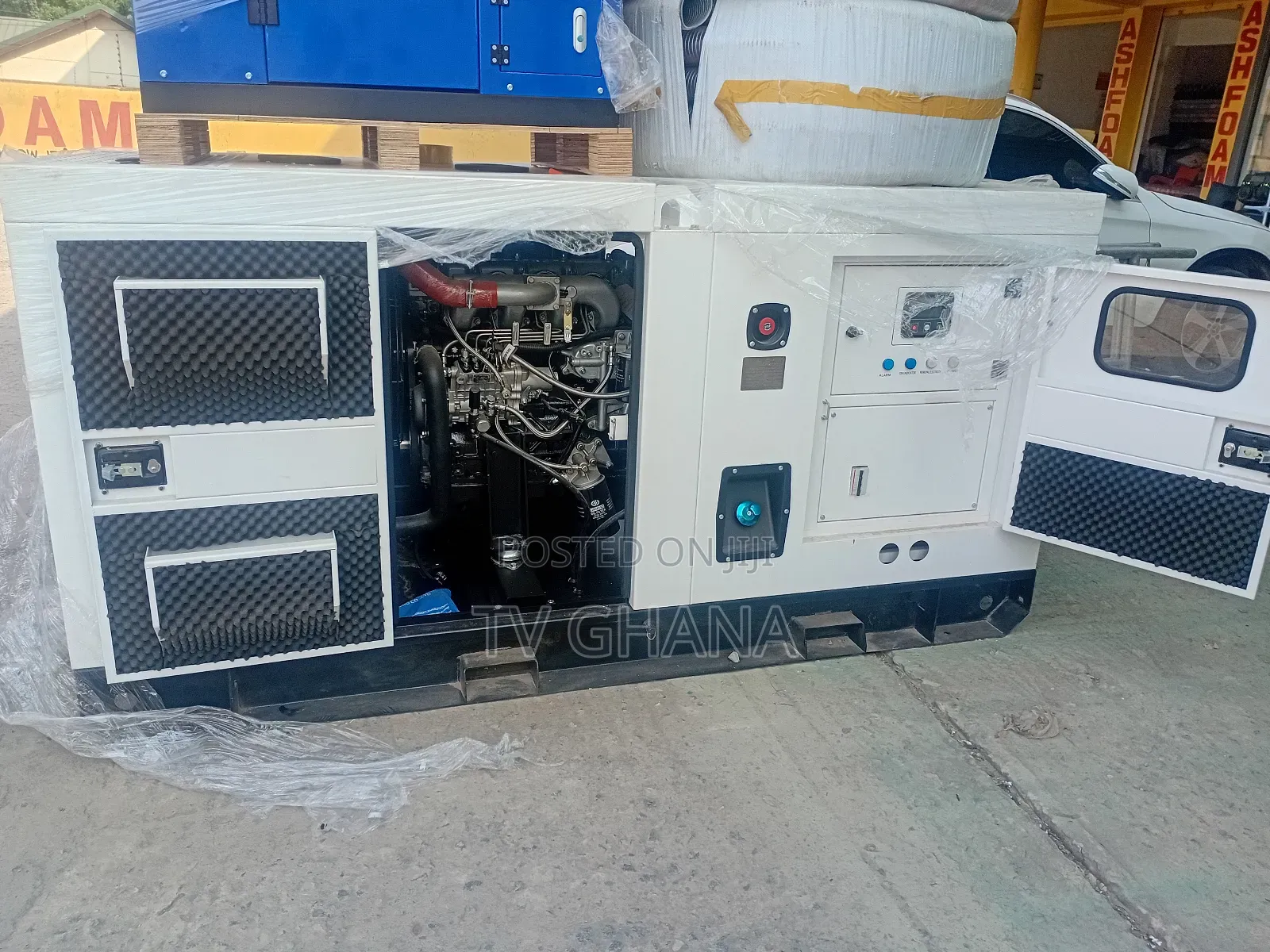 230/240v Diesel Engine Generator Perkins 3phase Generator