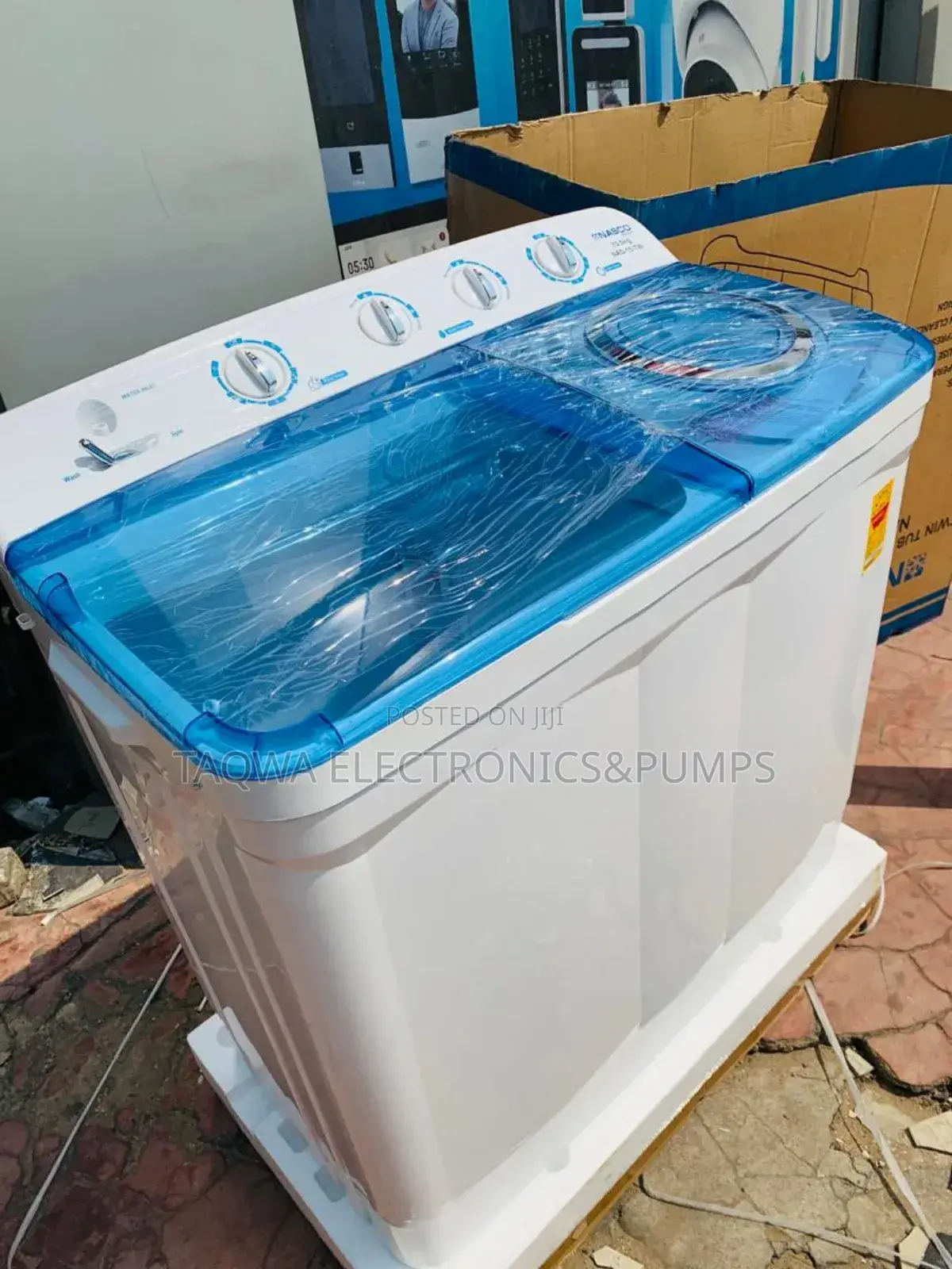 Anti Rust Nasco 15kg Semi Automatic Washing Machine