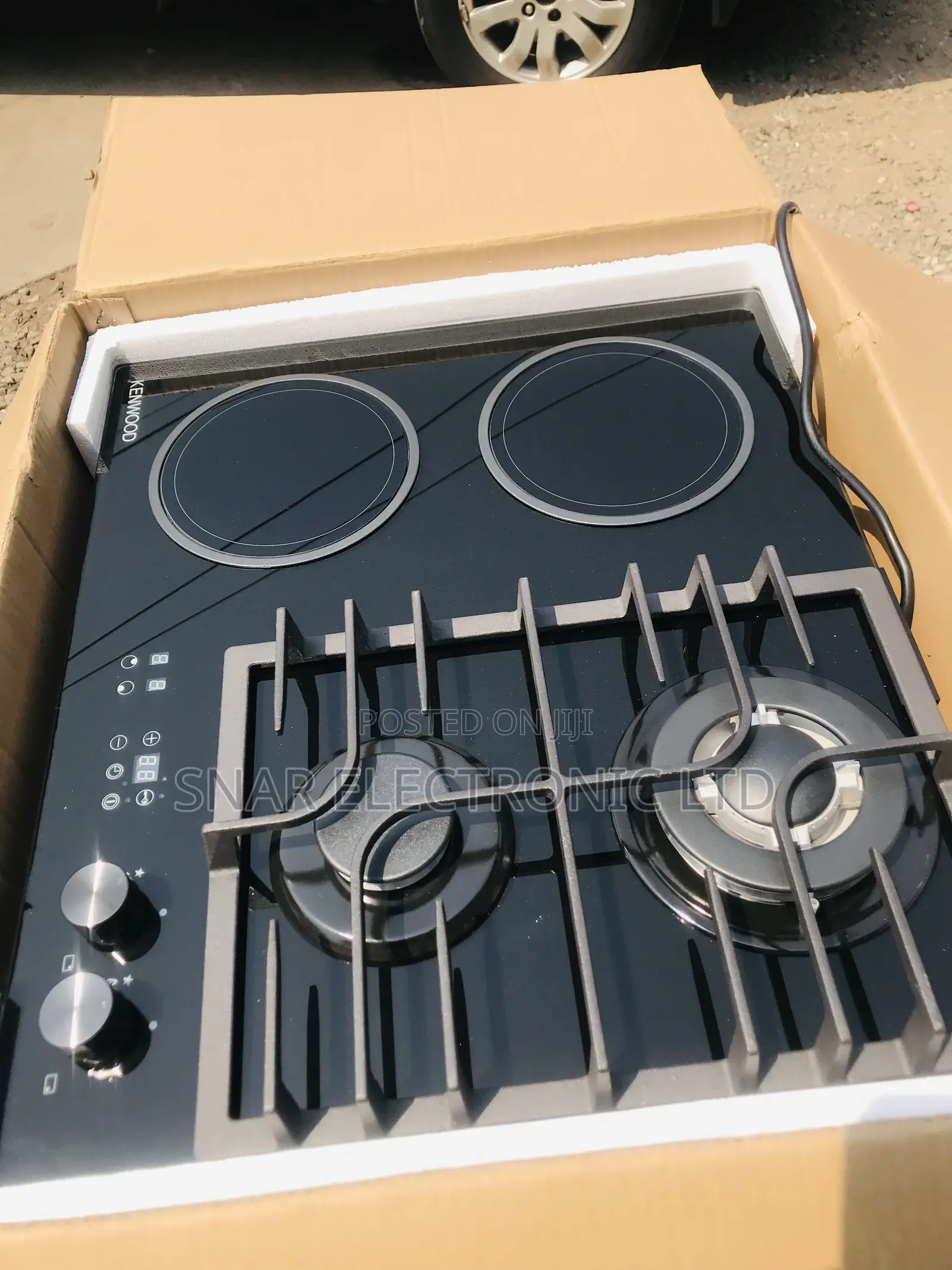 Originally Kenwood 2 Burner + 2 Electric, Auto Ignition