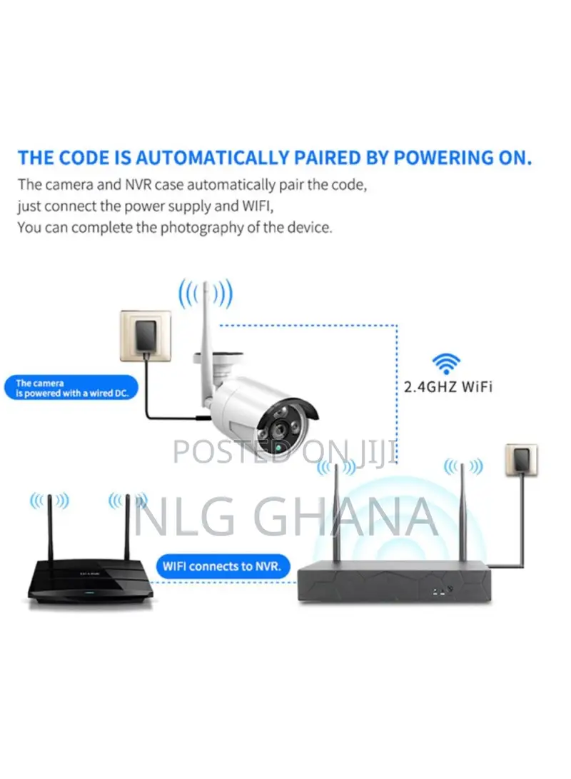 2.0mp 4ch NVR P2P Wifi Video CCTV System Xf-2518n-W (L10.0 X