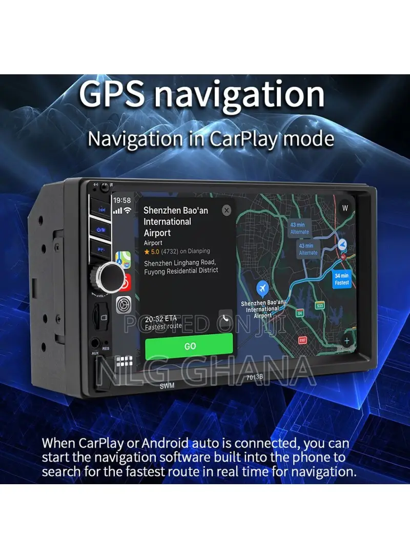 7" Car Mp5 Player Bluetooth Multimedia Fm Radio Audio Receiv