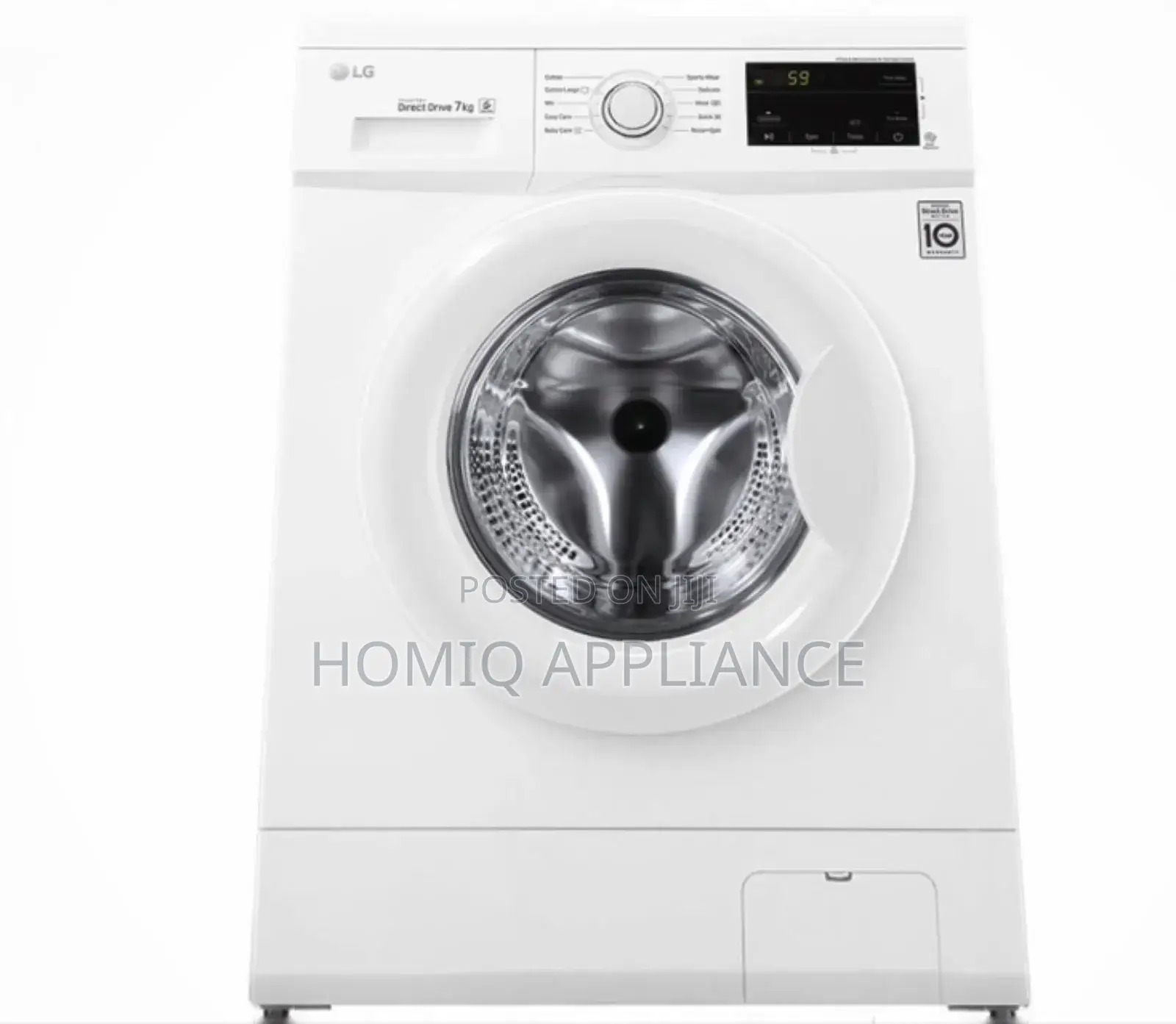 LG Front Load Washer 7 Kg FH2J3QDNG0P