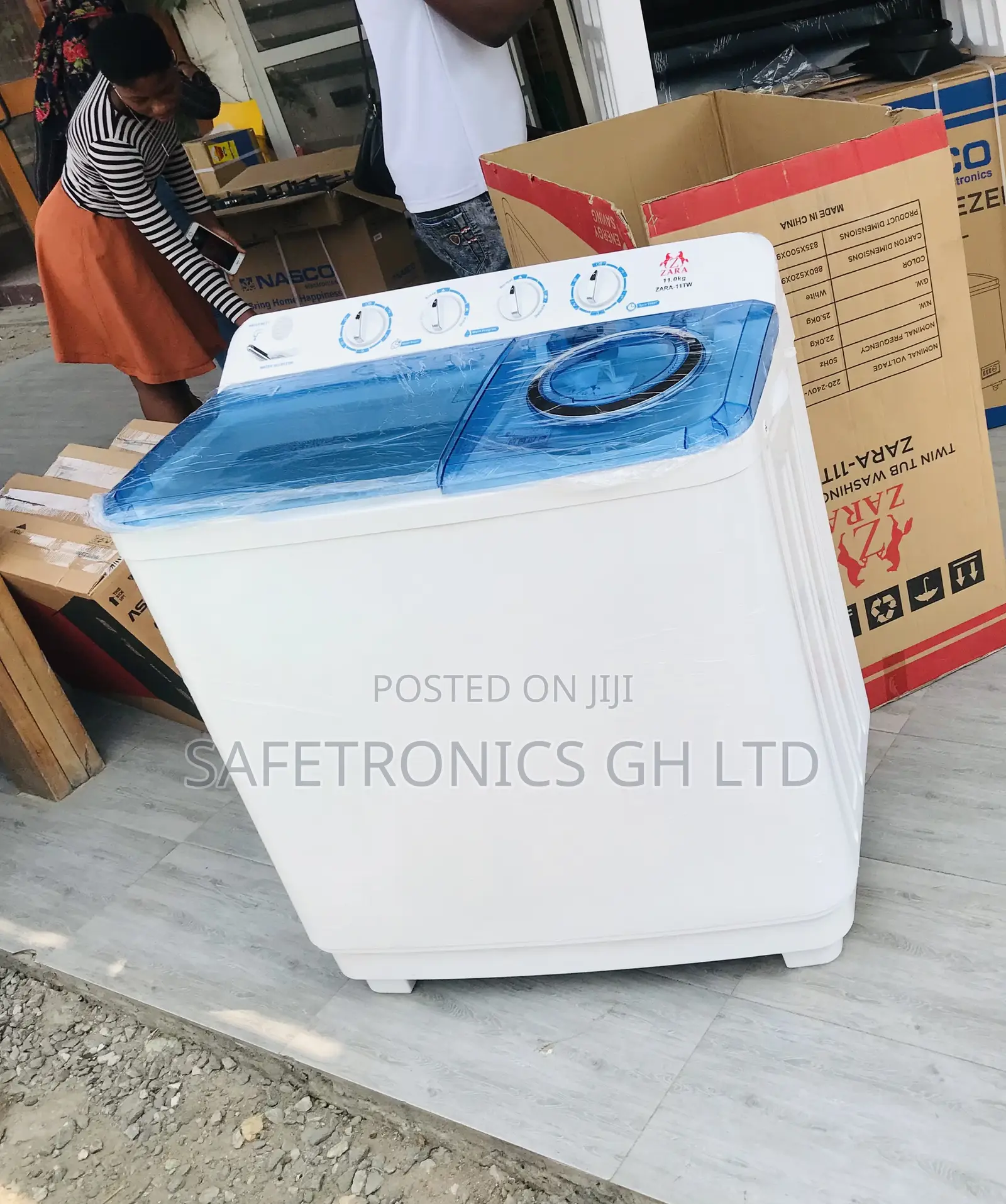 Super Nice Topload Semiauto Twintub 11kg Zara Washingmachine