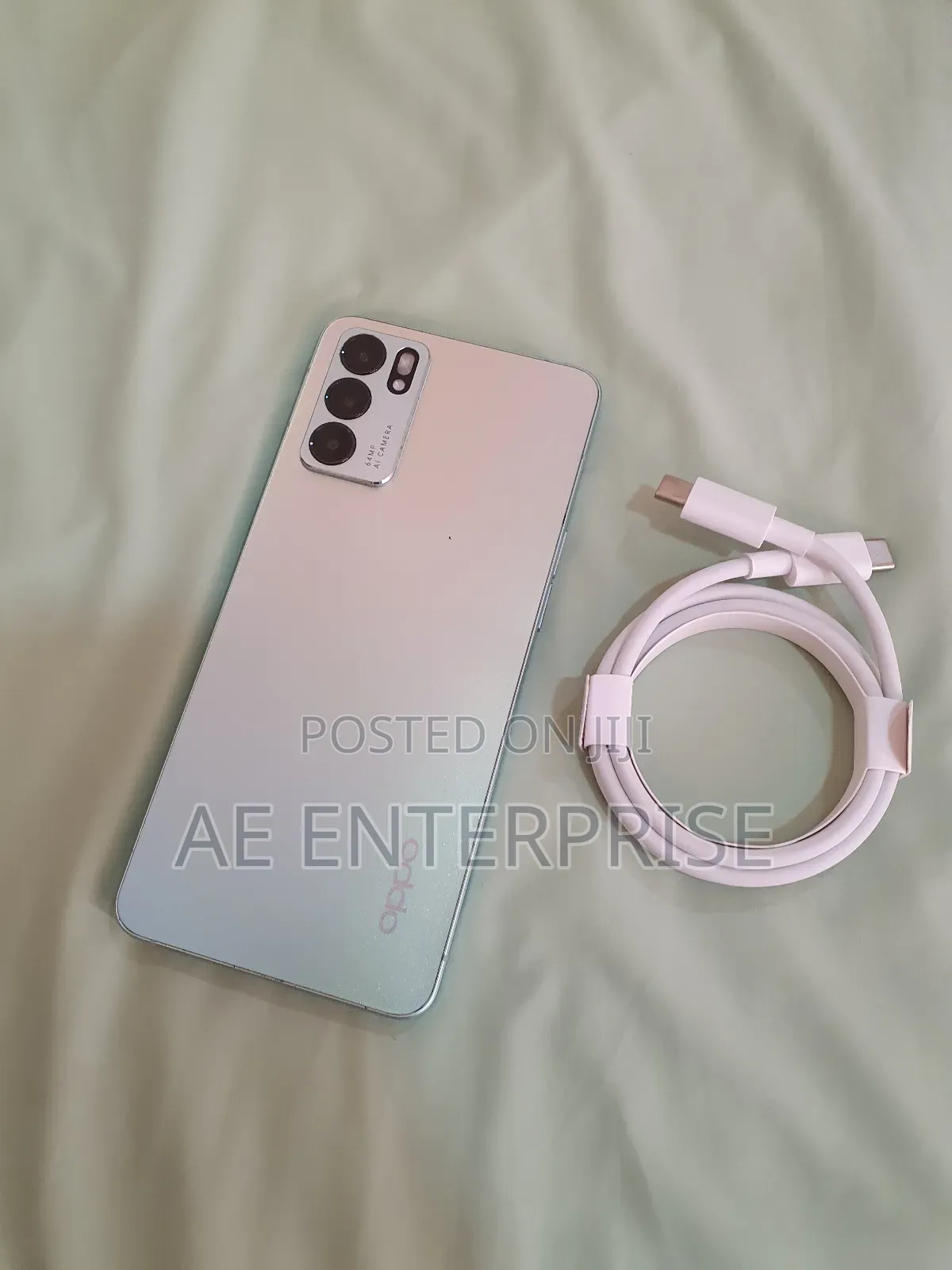 New Oppo Reno6 5G 128 GB White
