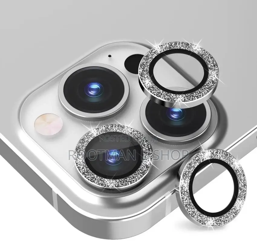 Sparkling Stone Diamond Camera Lens for iPhones(Metal Alloy)