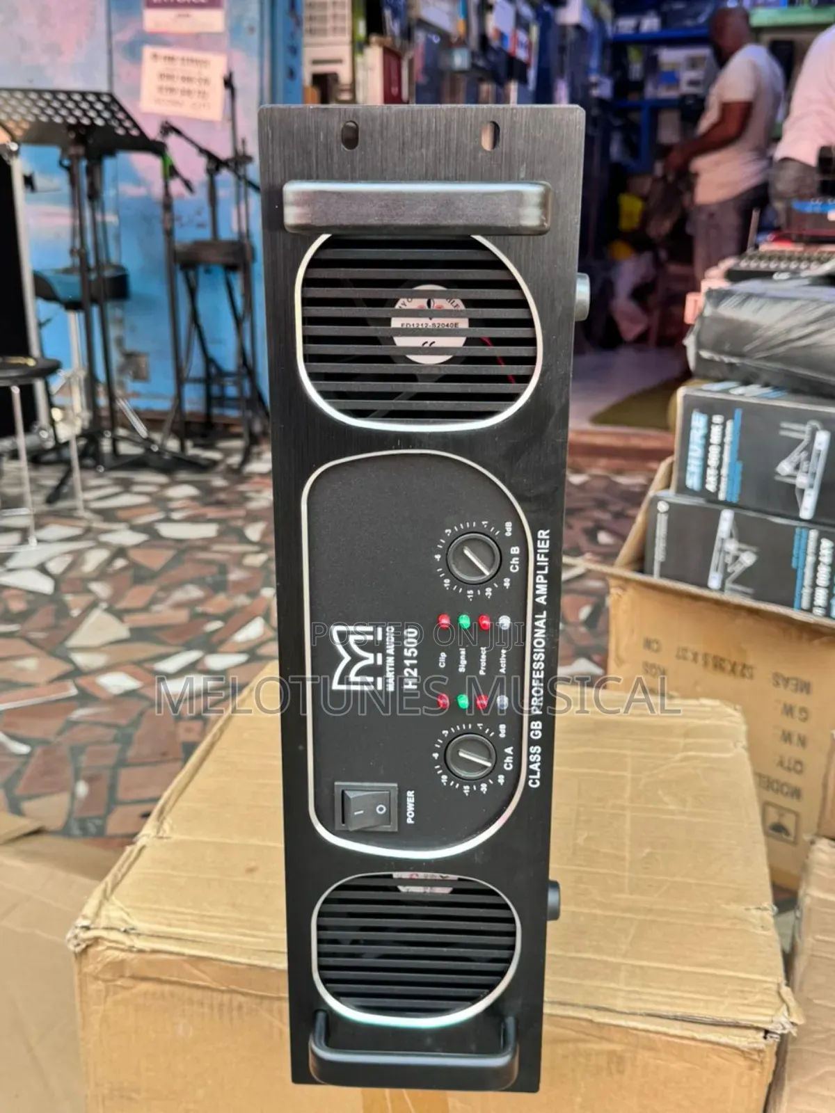 Martins Audio H21500 Power Amplifier