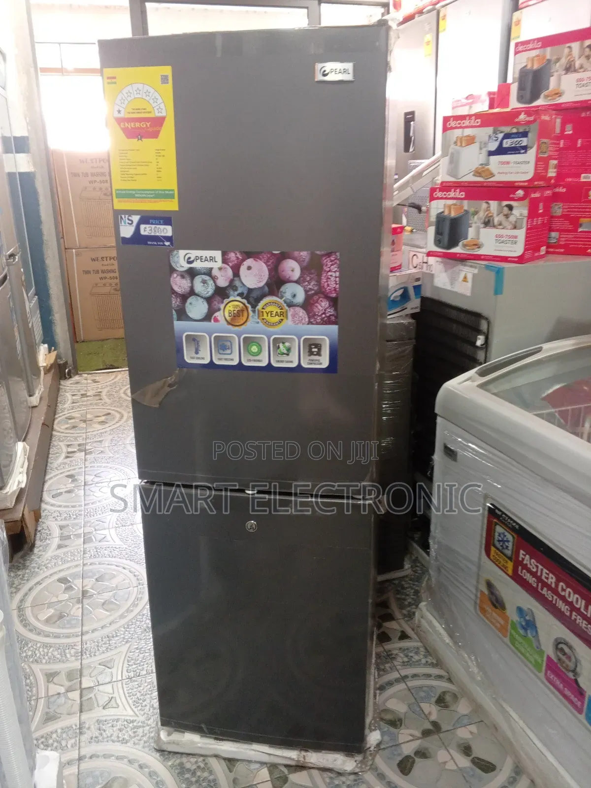 Pearl Refrigerator 157L Refrigerator/Freezer Super Strong