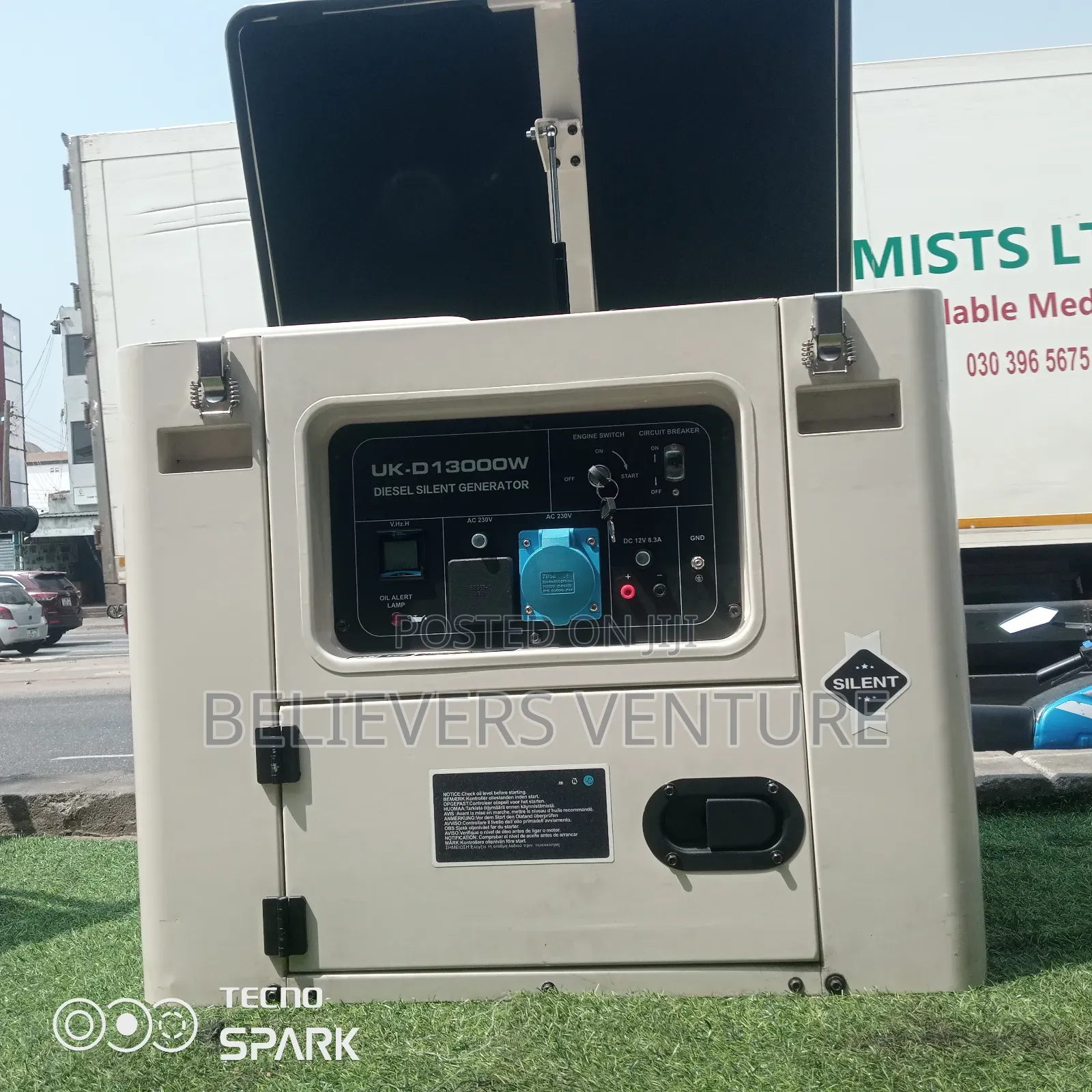Affordable Geneset Diesel Uk Made Geneset 13000watt-10kva