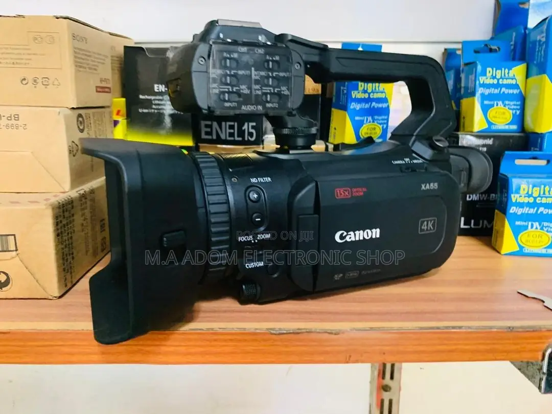 Versatile Power in a Compact Design:Canon Xa55 Camera