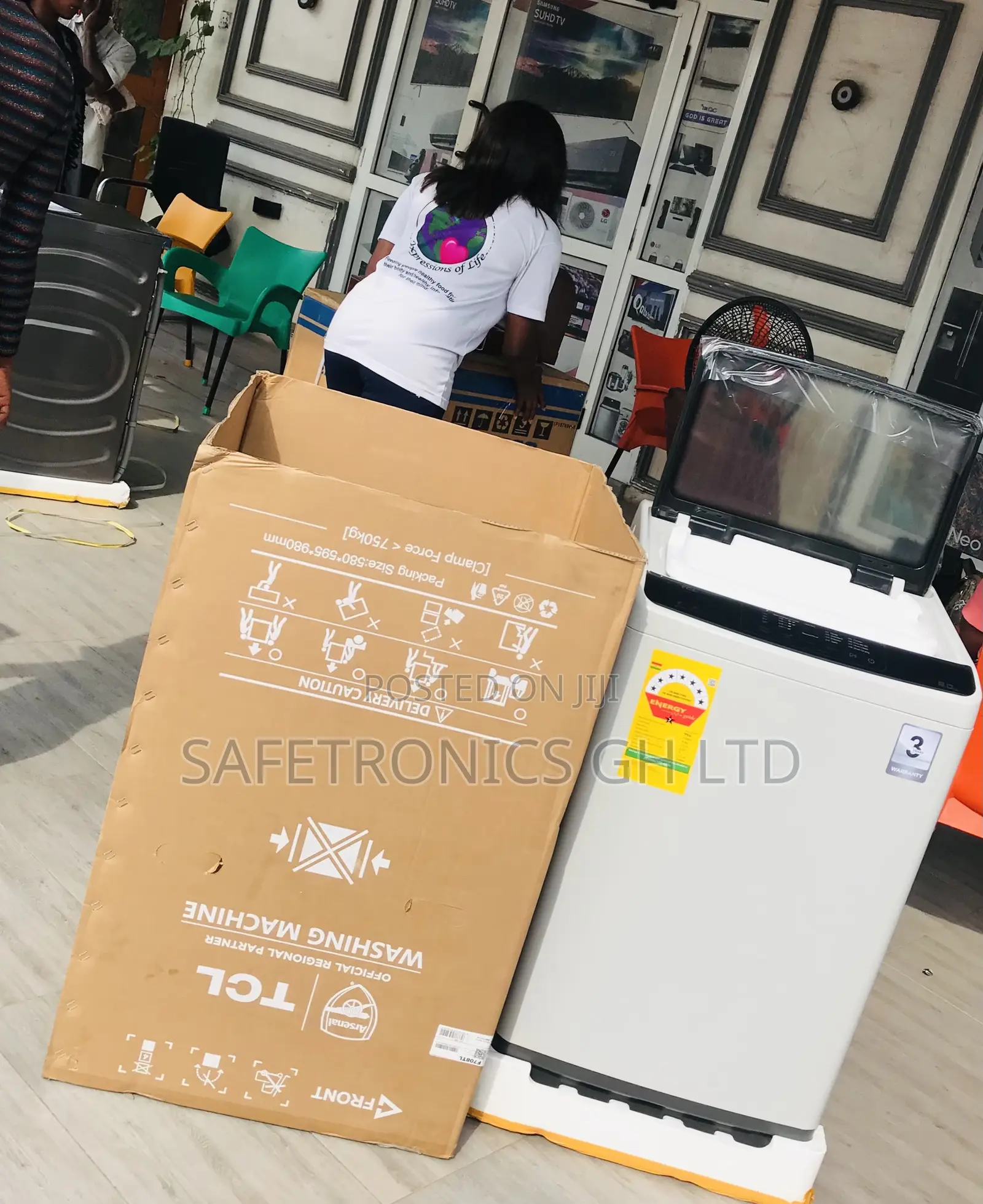 Smart Topload TCL Semiauto 8kg Washingmachine