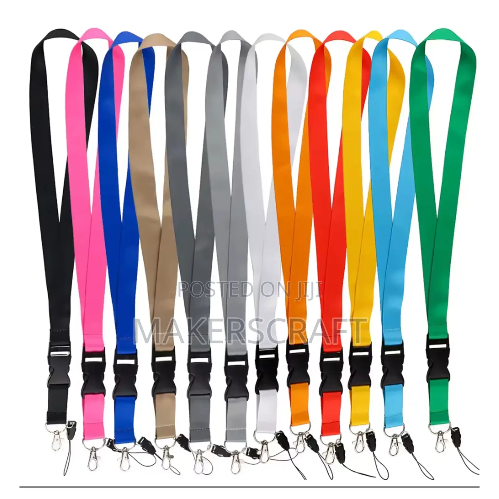 Lanyards, Plain ID Card Lanyards (Rope).