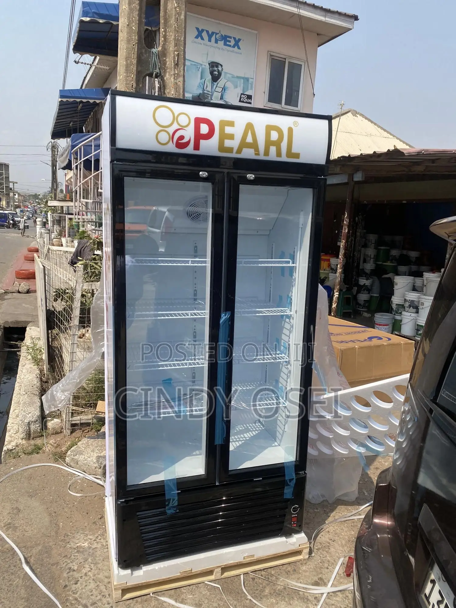 Reformist Pearl PVC-622-2b 500l Double Door Display Fridge