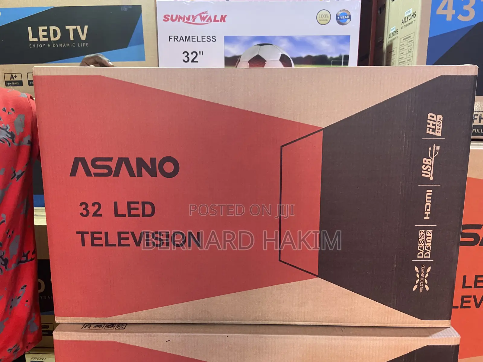 Asano 32” Digital Satellite Tv