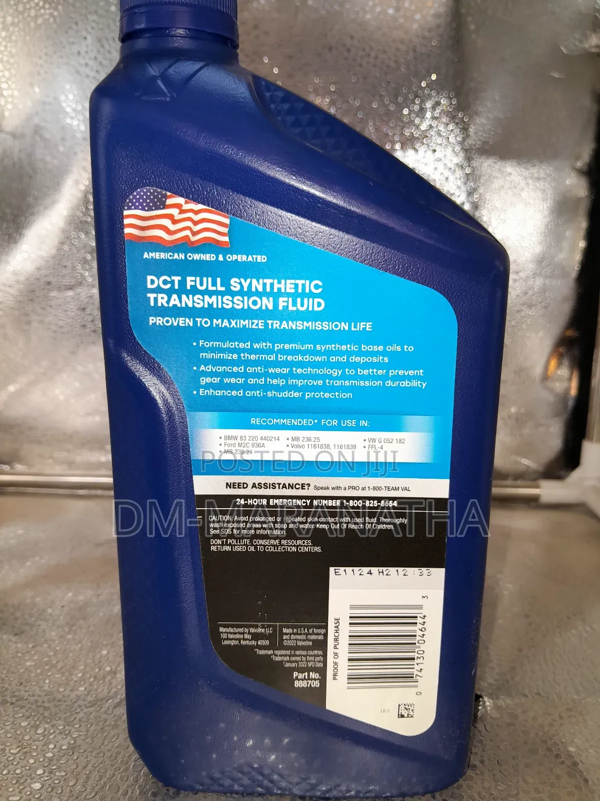 DCT Fluid Valvoline Dual Clutch Transmission Fluid