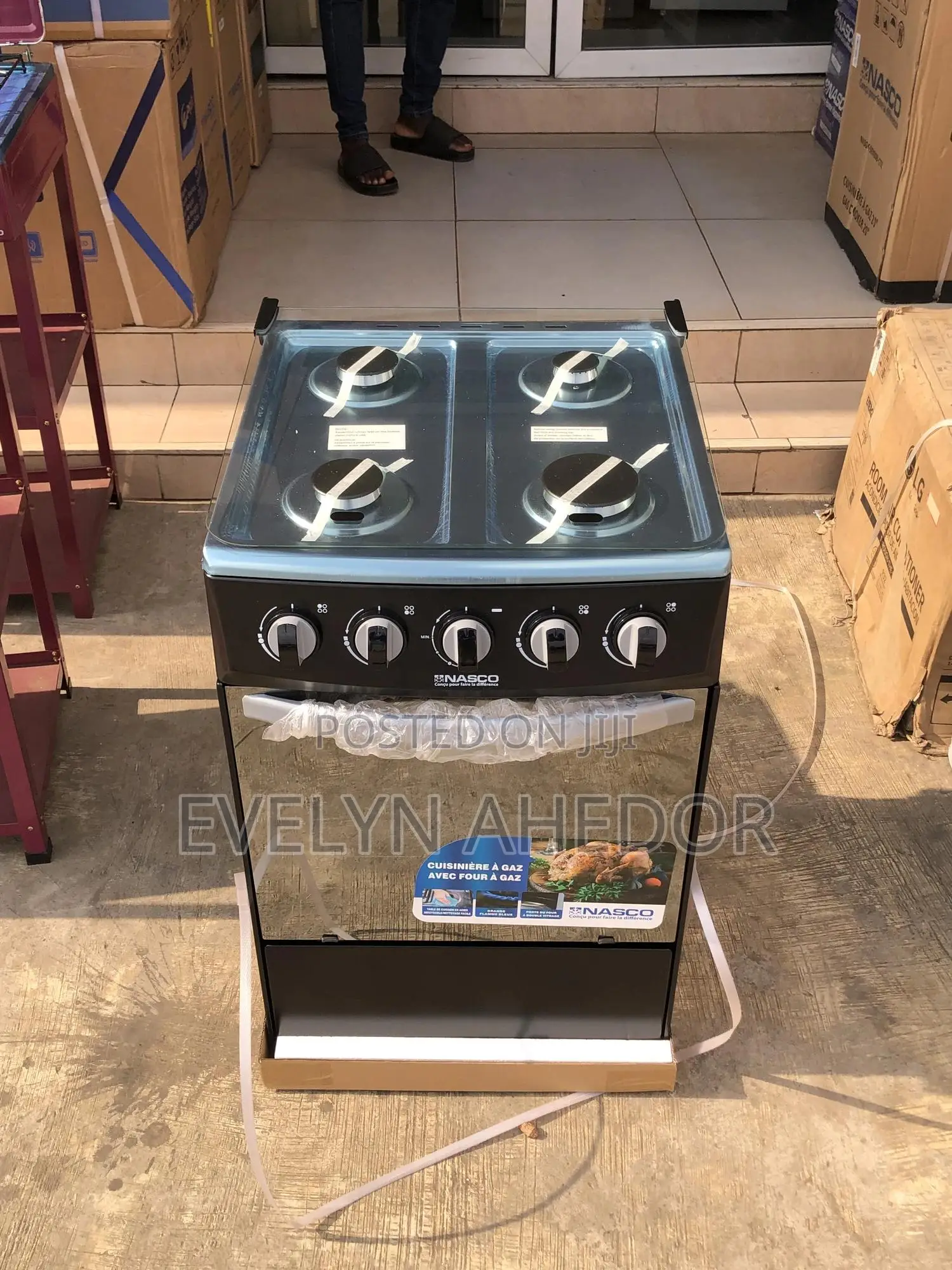Quality Nasco Gas Cooker 50 by 50 With 4 Burners Available