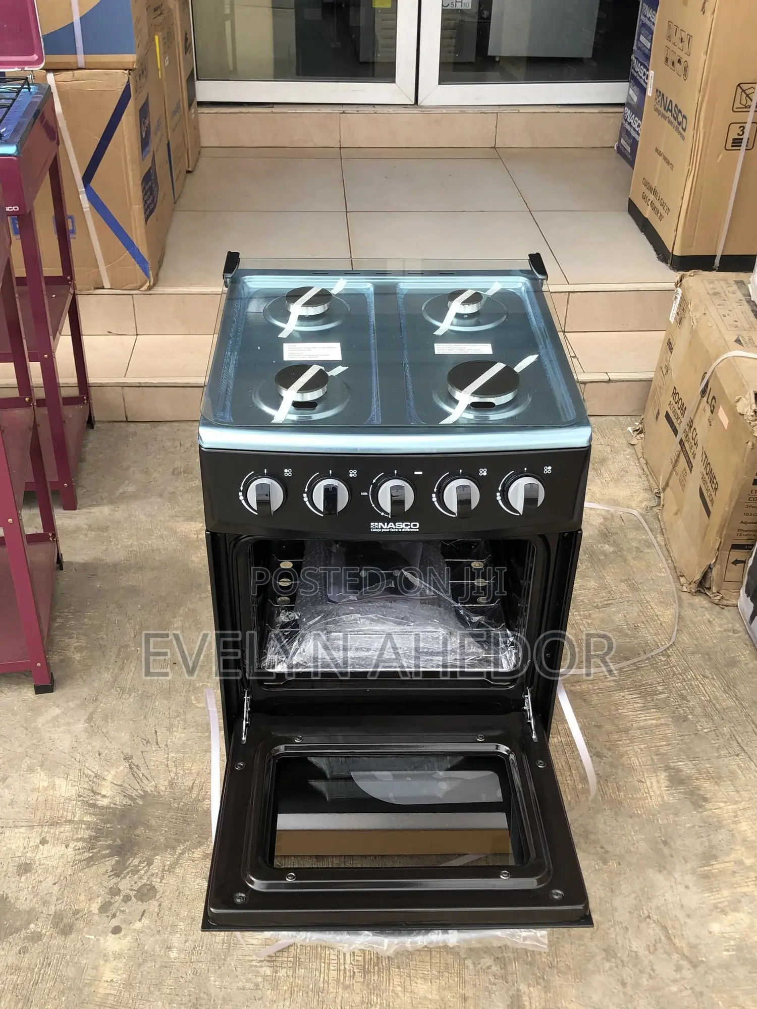 Quality Nasco Gas Cooker 50 by 50 With 4 Burners Available
