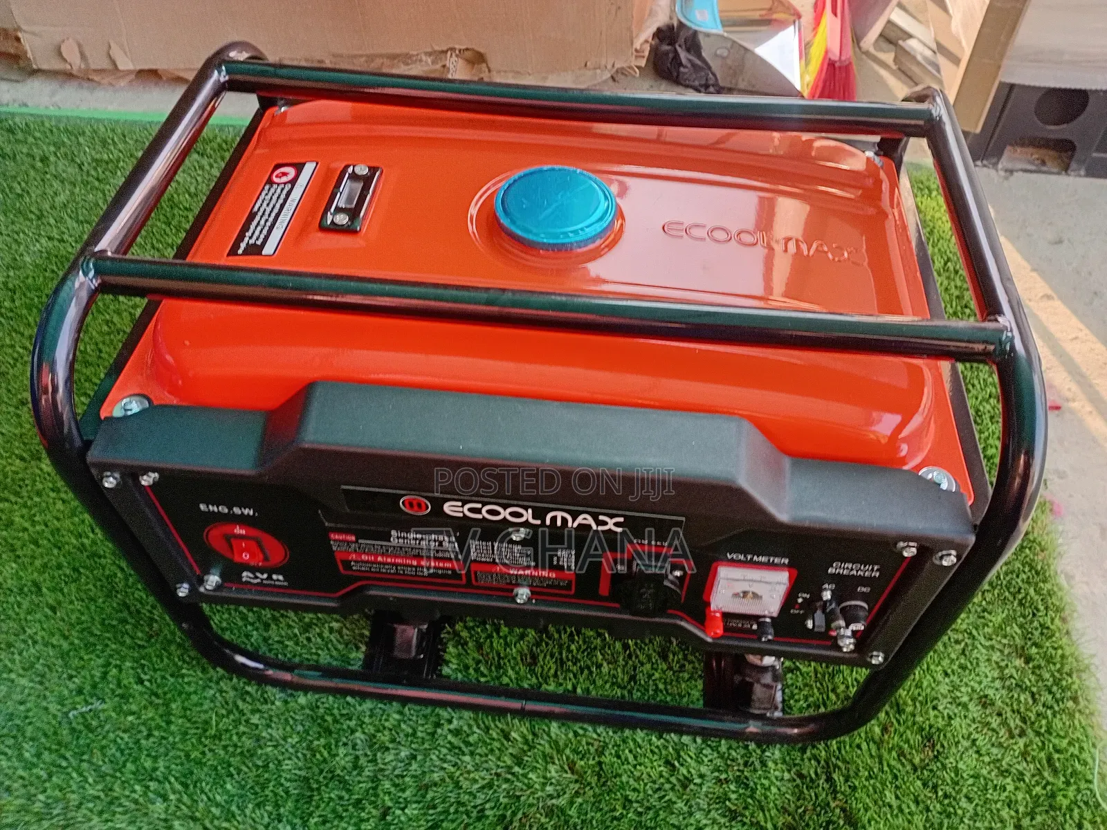 Stronger Powerful Ecoolmax Pertol Generator Germany Standard